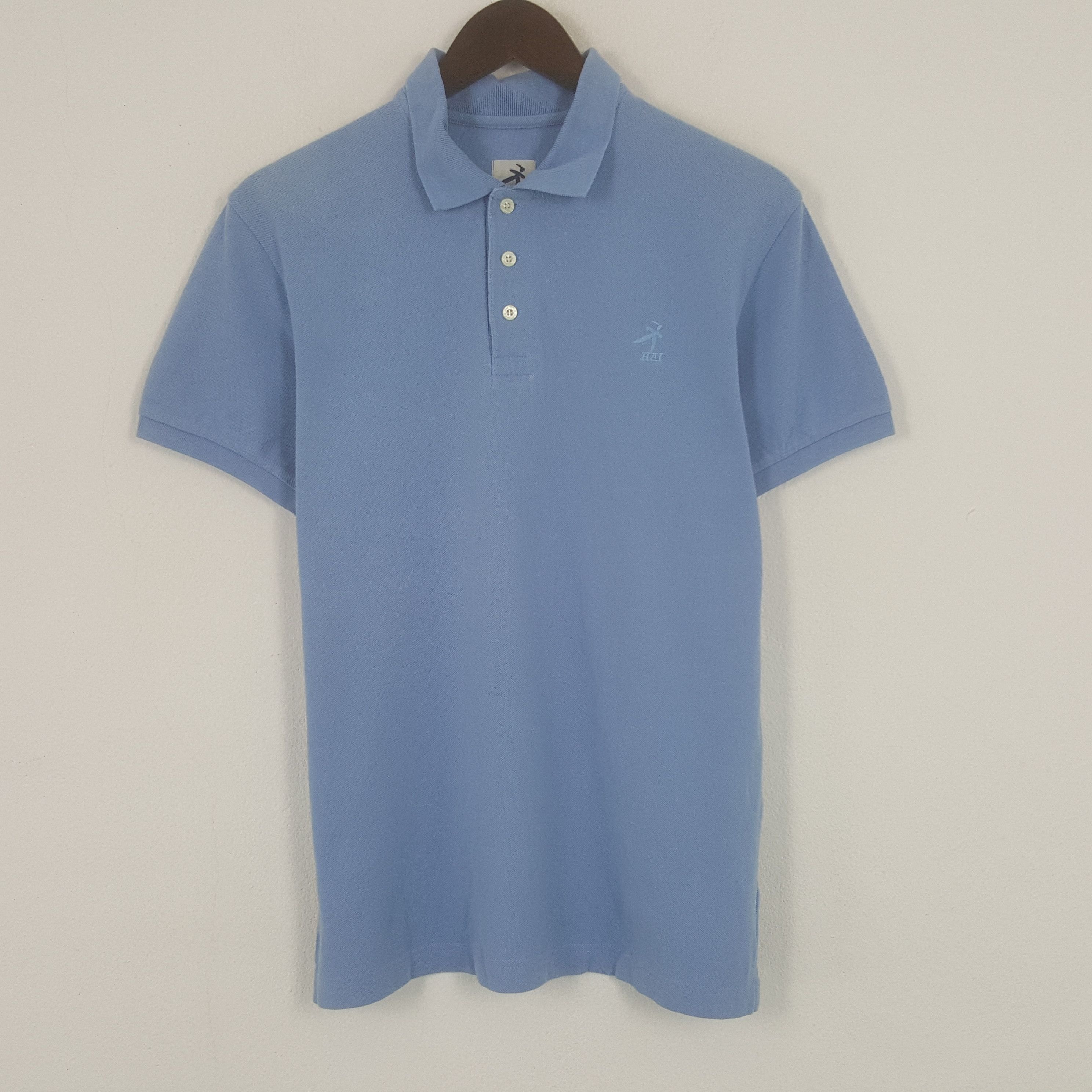 Hai Sporting Gear × Issey Miyake × Vintage Vintage Hai Sporting Gear Embroidered Logo Collar Polos Size US M / EU 48-50 / 2 - 1 Thumbnail