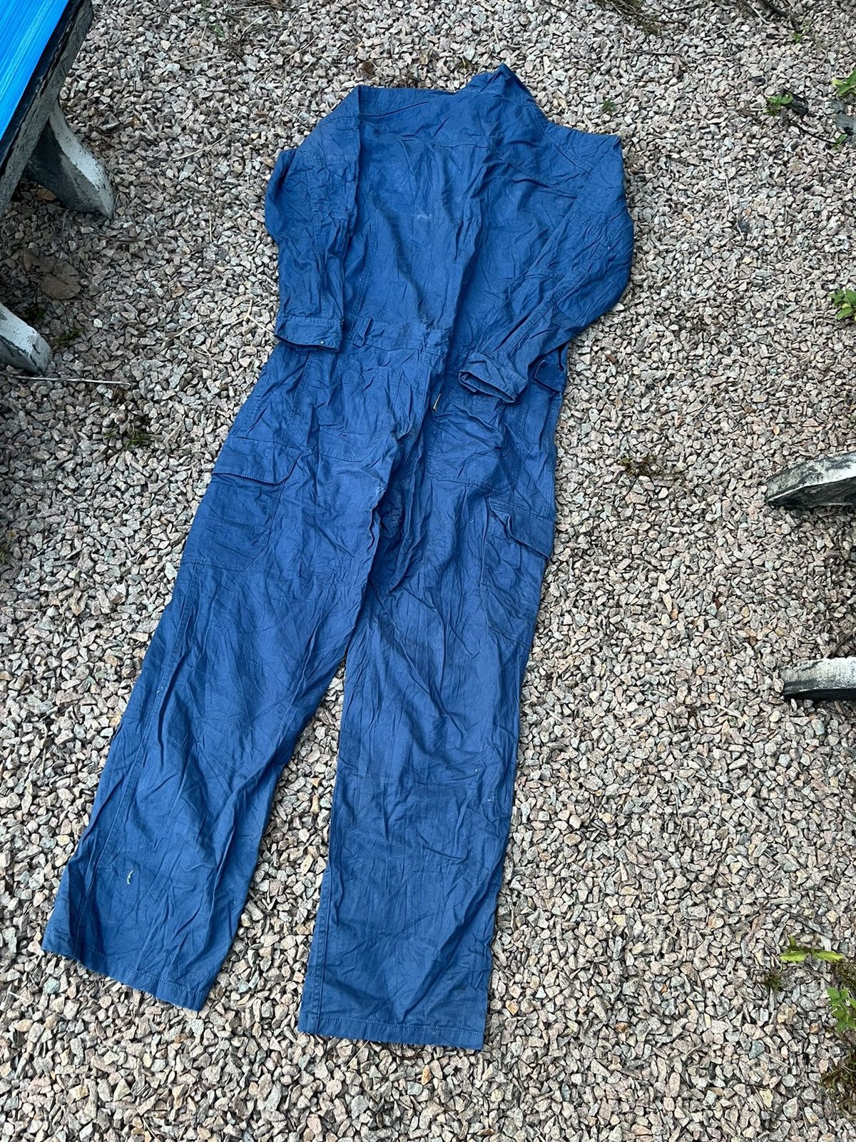 Universal Works Vintage JT-002 Overalls Dark Blue Workwear Size US XL / EU 56 / 4 - 8 Thumbnail