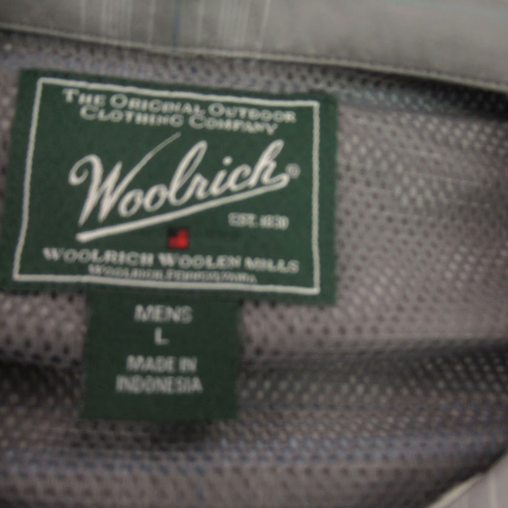 Vintage Woolrich Shirt Mens Short Sleeve Button Front Plaid Gray Casual Outdoor Large L Size US L / EU 52-54 / 3 - 3 Thumbnail