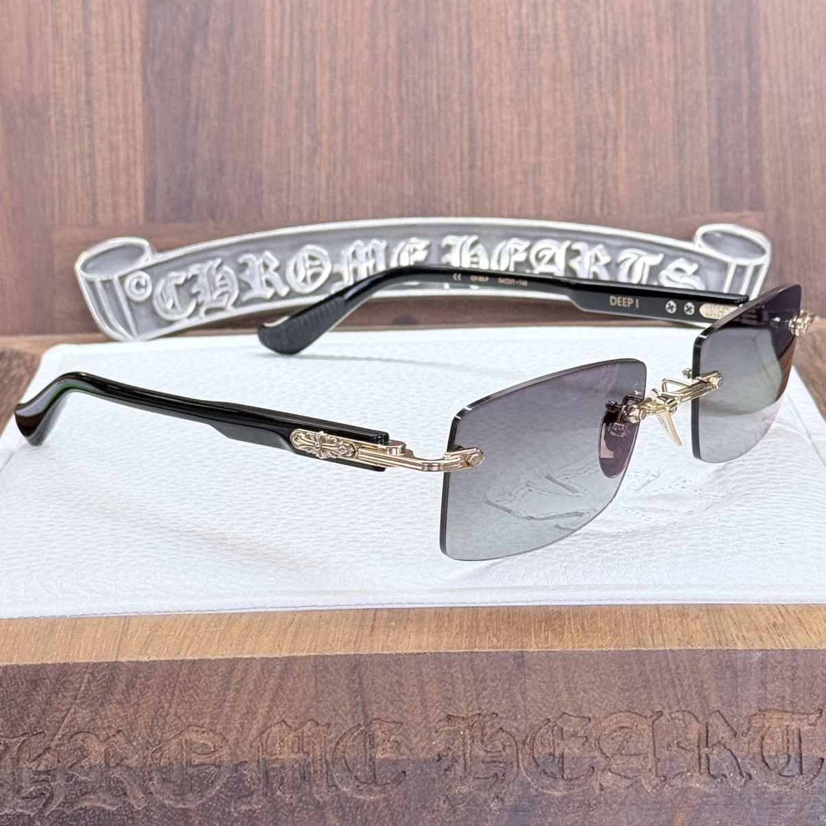 Chrome Hearts Chrome Hearts Deep l Sunglasses Size ONE SIZE - 5 Thumbnail