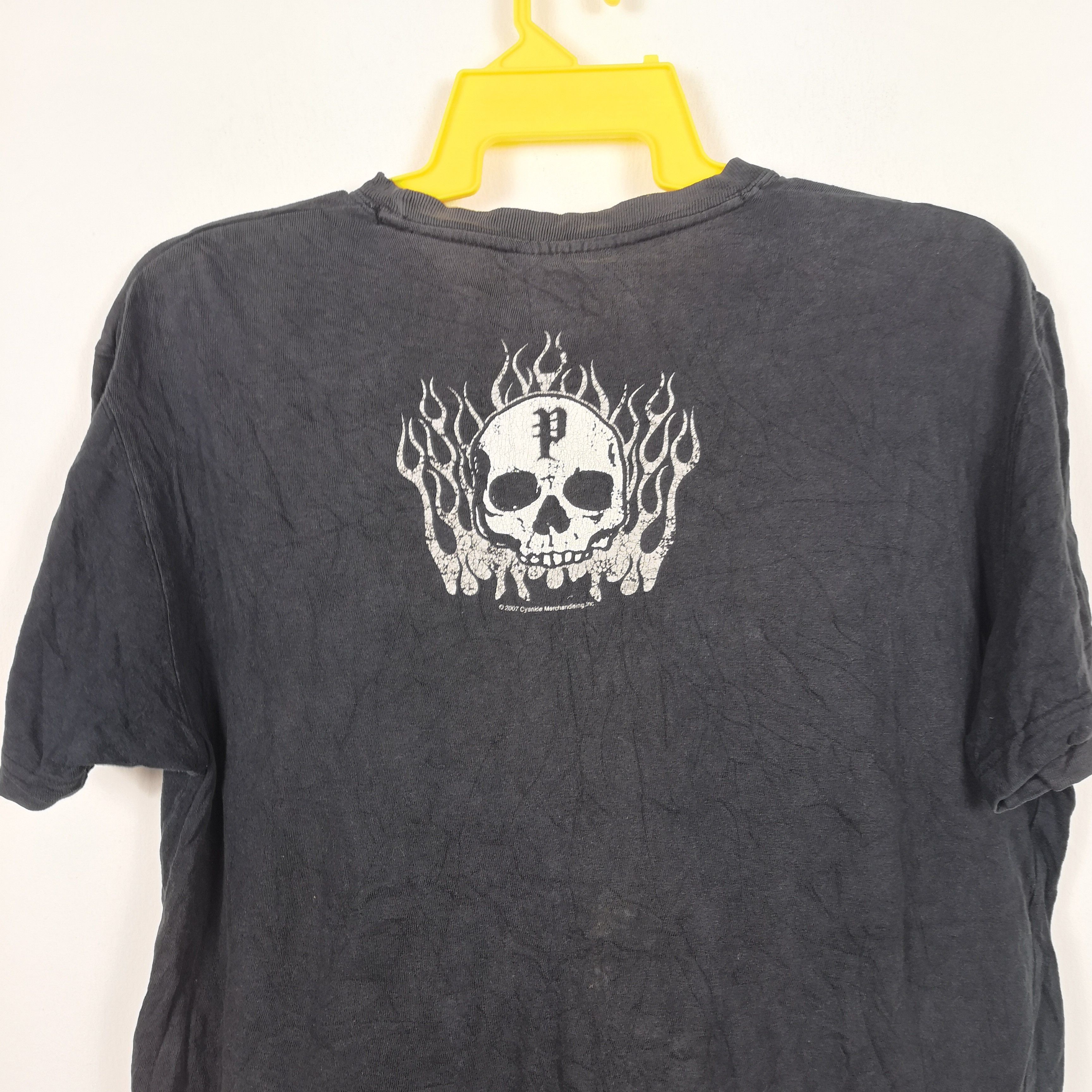 Band Tees Vintage POISON Tshirt Hard Core Rock 'n' Roll Band Skulls Size US L / EU 52-54 / 3 - 5 Thumbnail
