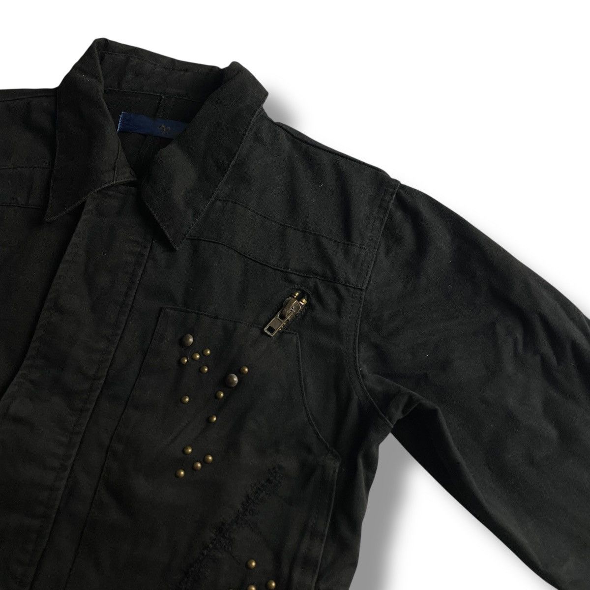 Isamu Katayama Backlash 🇯🇵 RIOT MULTIPOCKET SPIKE PUNK GOTHIC JACKET Size US M / EU 48-50 / 2 - 8 Thumbnail