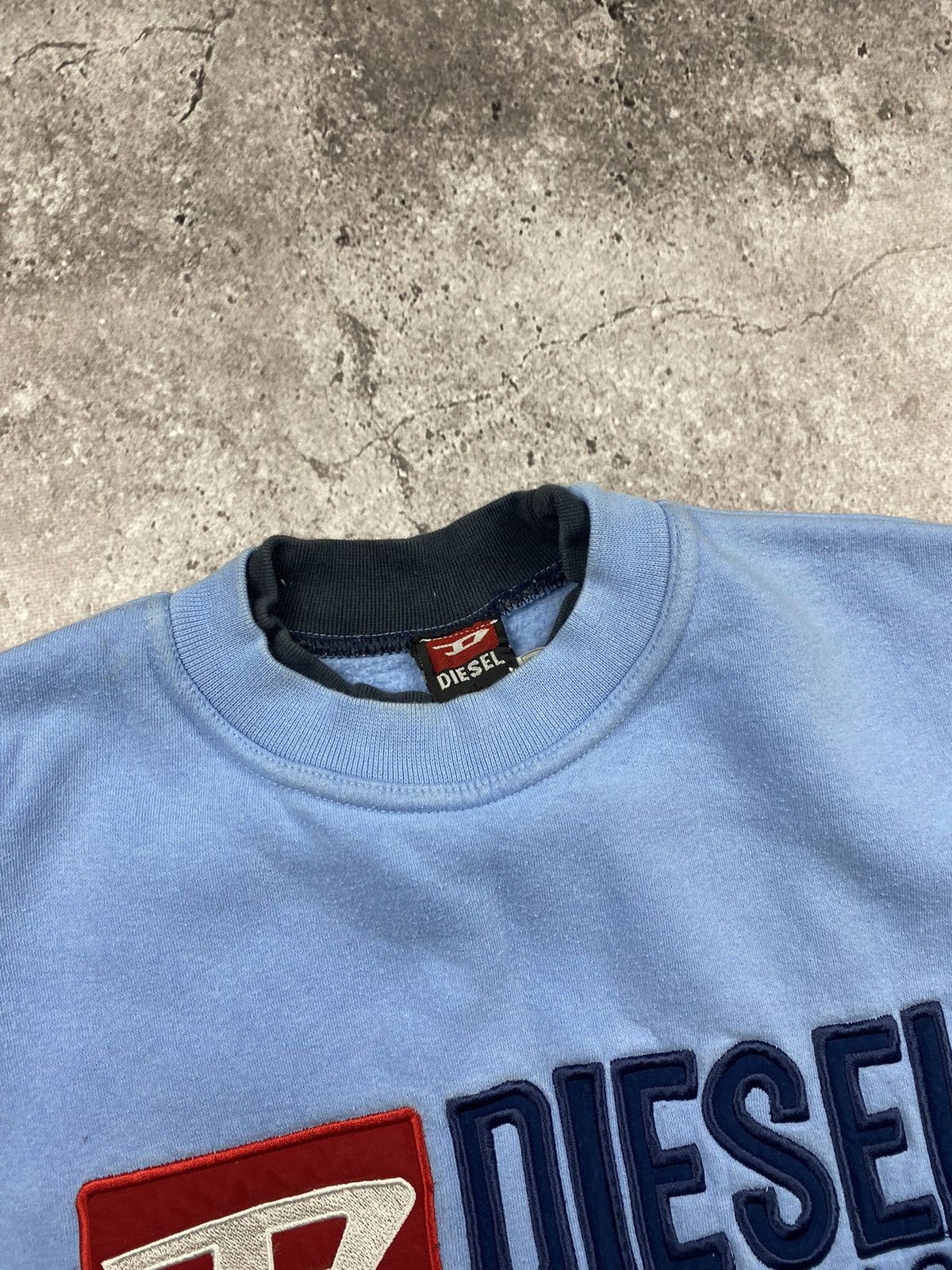 Diesel × Japanese Brand × Vintage Vintage DIESEL Y2K big spell out logo japanesse avant garde Size US M / EU 48-50 / 2 - 4 Thumbnail