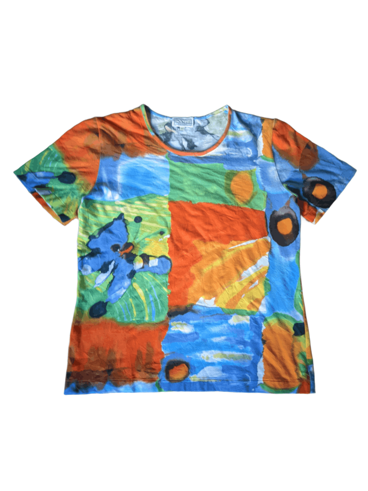 Other Ennedi Made in Italy Abstract Art Colorful T-shirt Size XS / US 0-2 / IT 36-38 - 1 Thumbnail