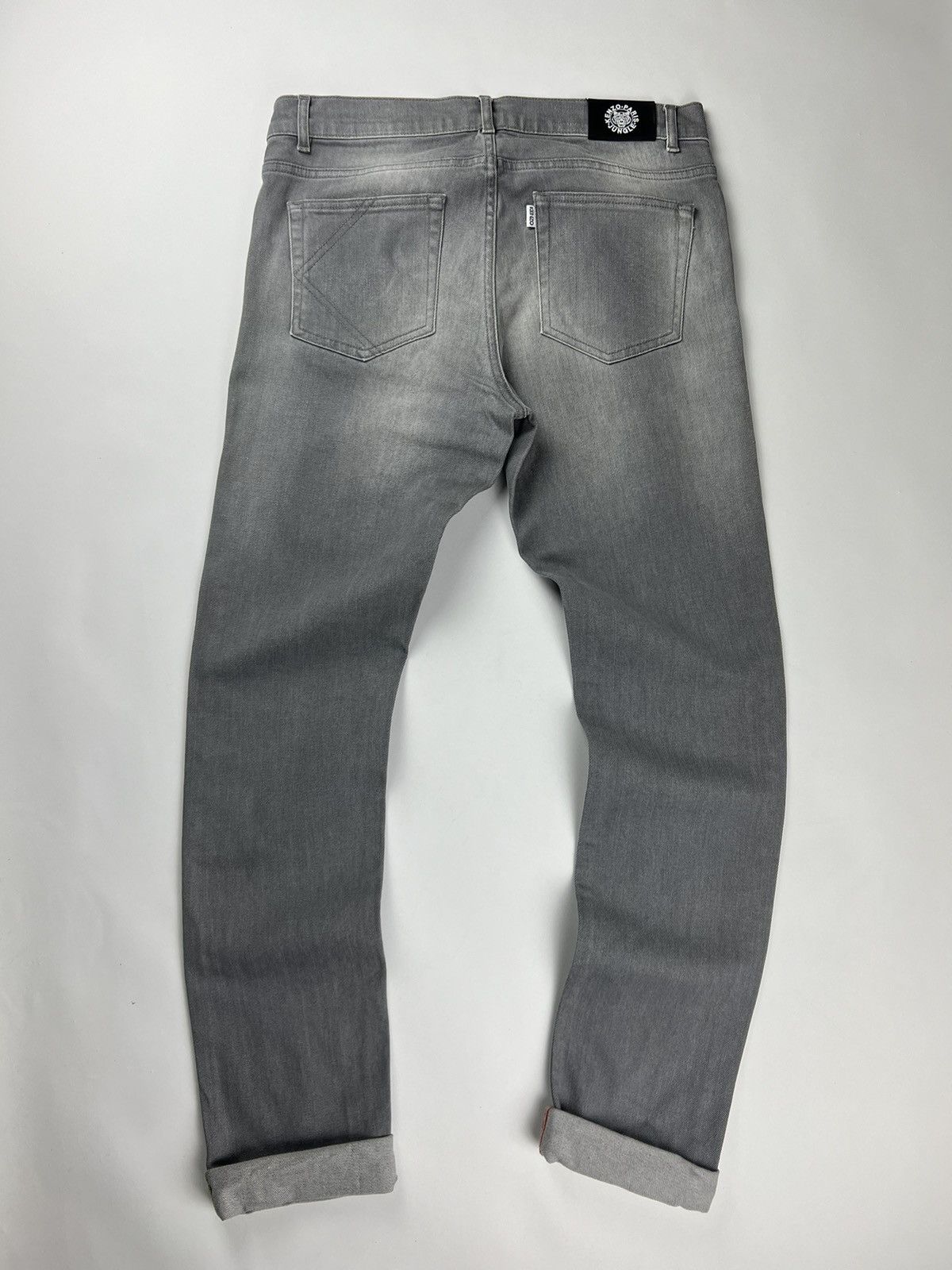 Designer × Kenzo Kenzo jeans Slim Fit/ L-M pants Kenzo Paris Size US 34 / EU 50 - 6 Thumbnail
