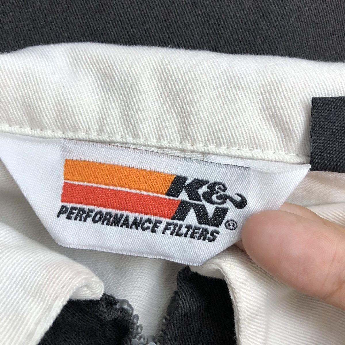 Vintage Vintage K&N Performance Work Shirt Racing Team Motosports Size US L / EU 52-54 / 3 - 6 Thumbnail