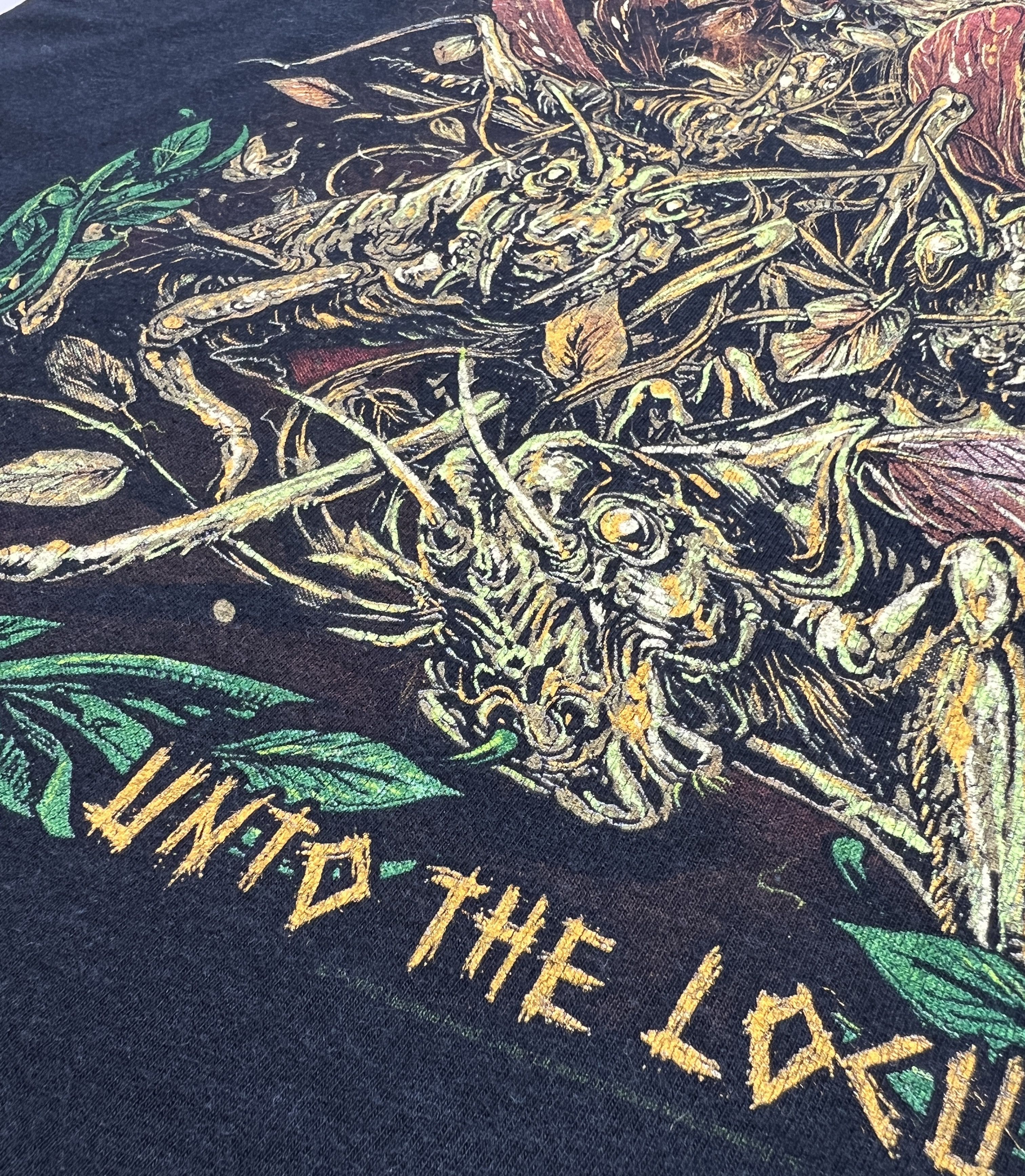 Band Tees 2012 Machine Head Into The Locust Both Side Printed Tee Size US M / EU 48-50 / 2 - 3 Thumbnail