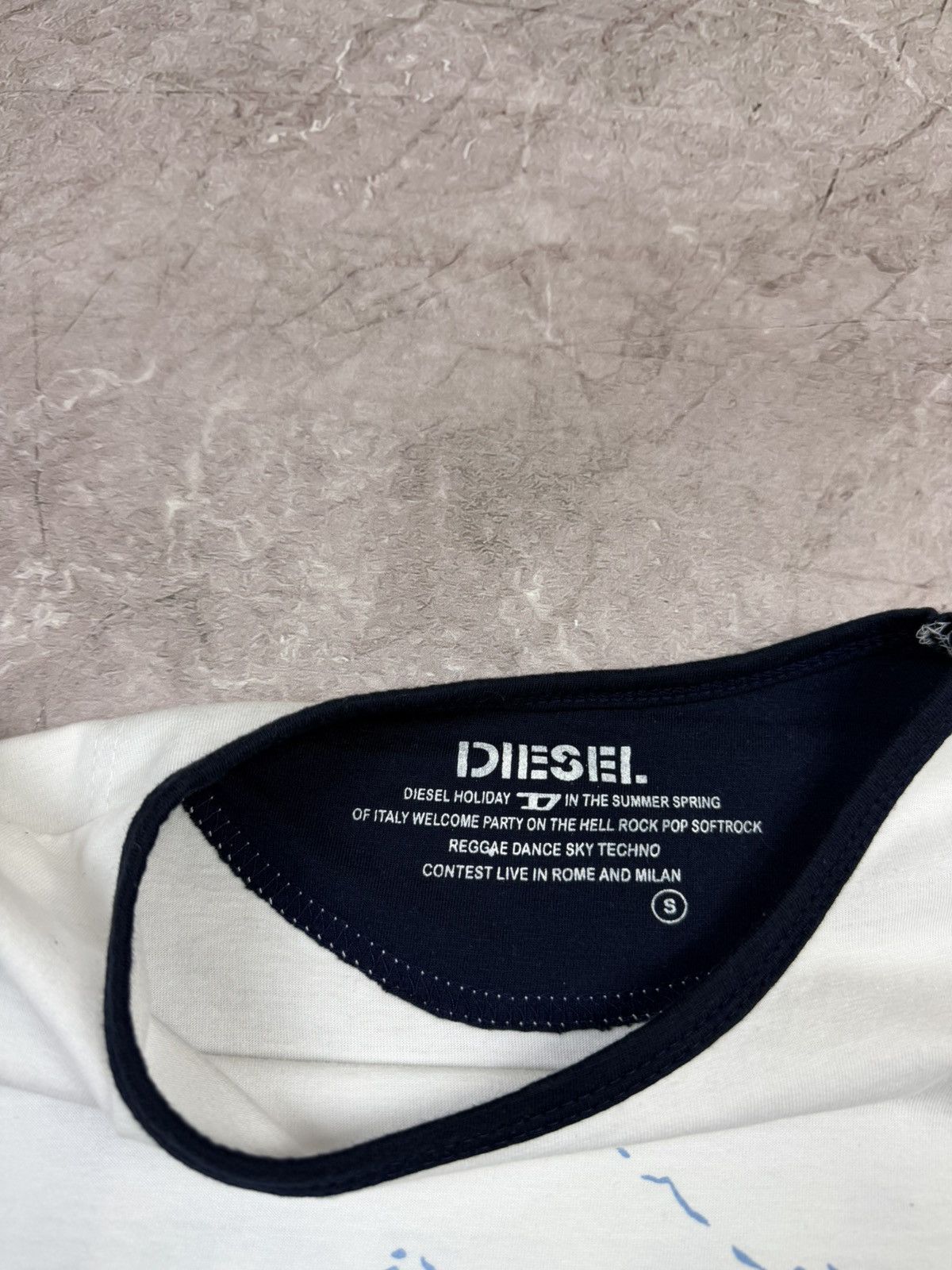 Diesel Diesel Vintage Y2K Tshirt Size S Size US S / EU 44-46 / 1 - 6 Thumbnail