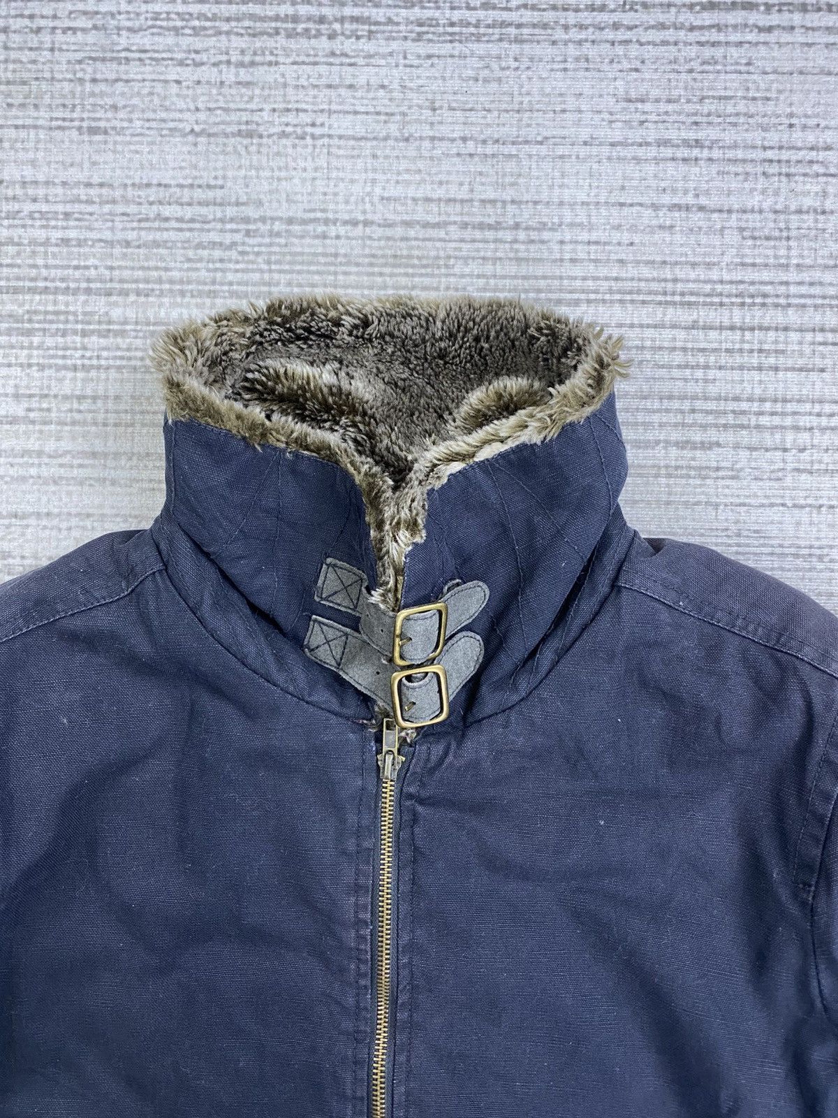 Exhibit66Studios × Japanese Brand Vintage Exhibitionist Sherpa Lined Jacket Size US M / EU 48-50 / 2 - 7 Thumbnail
