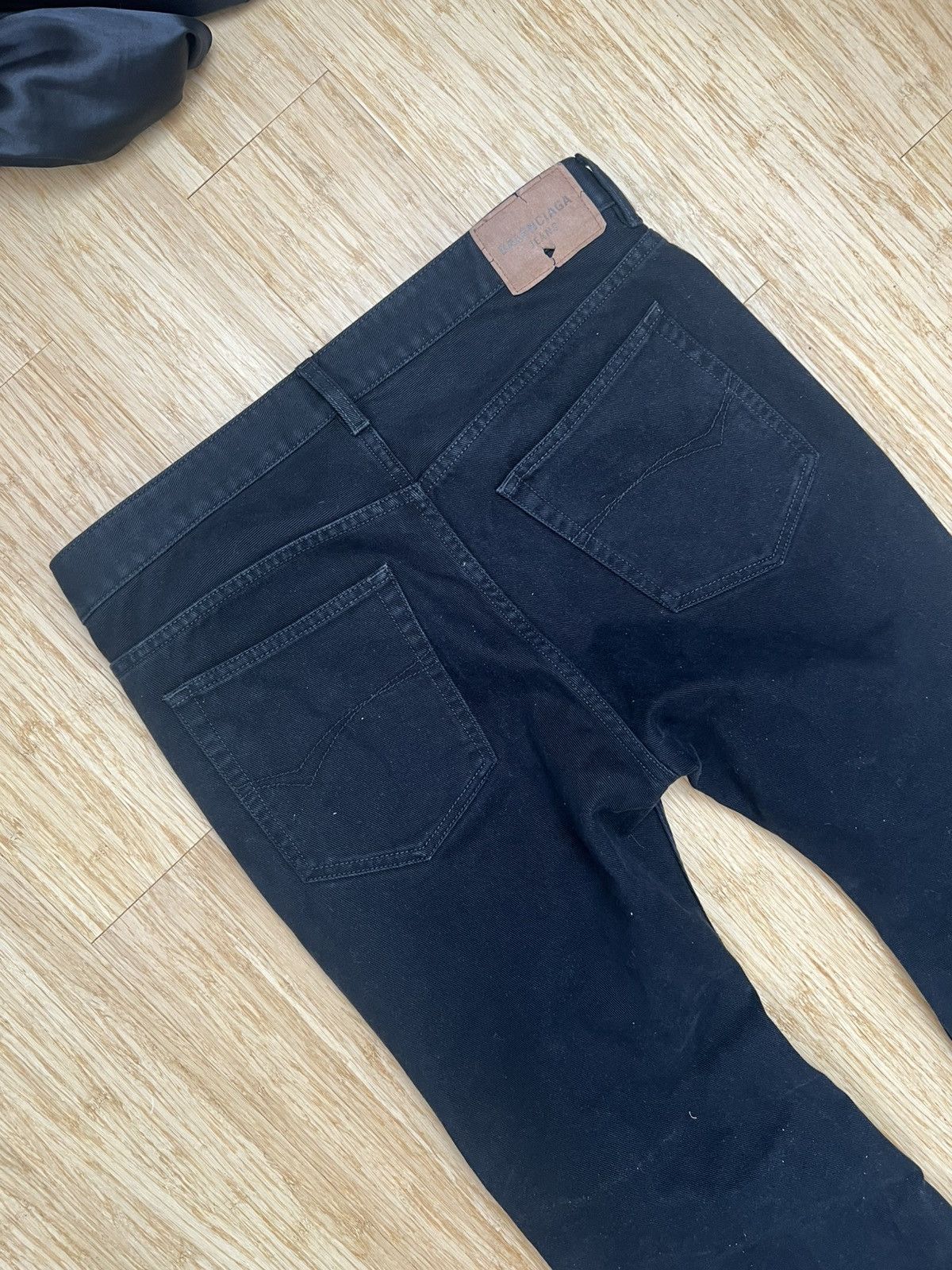 Balenciaga Balenciaga Flared/ Bootcut Black Jeans Size US 30 / EU 46 - 4 Thumbnail