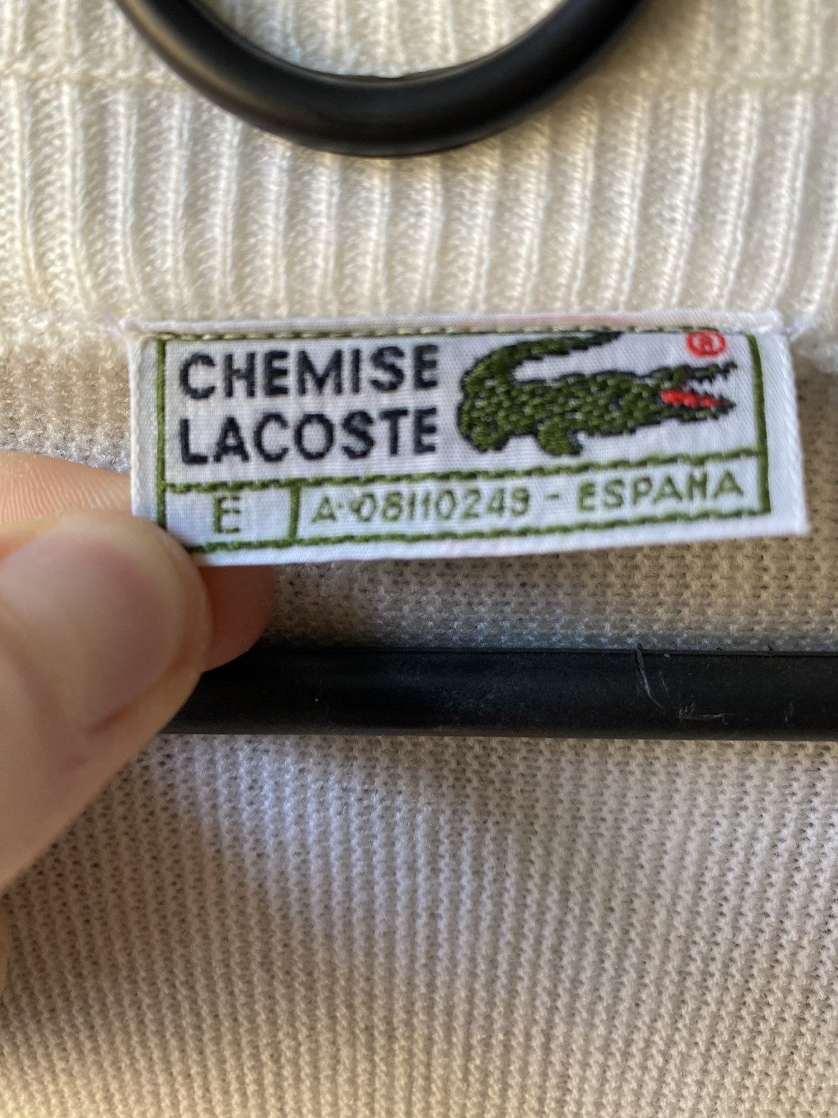 Lacoste Vintage 80s Lacoste Cardigan Very Rare Size US XL / EU 56 / 4 - 11 Thumbnail