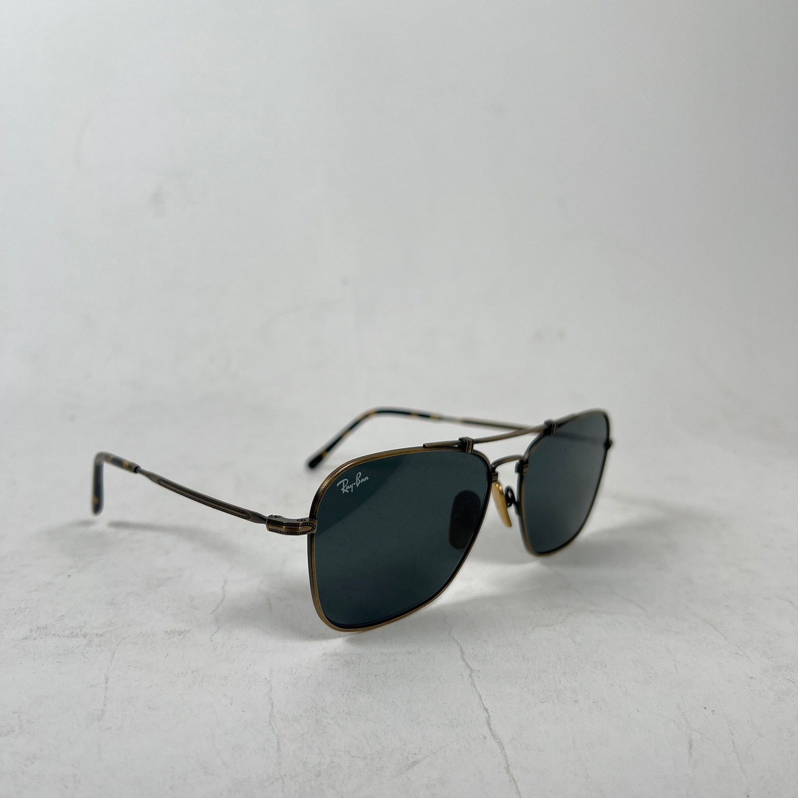 RayBan Ray Ban Caravan Titanium Black/Bronze Sunglasses Size ONE SIZE - 1 Thumbnail