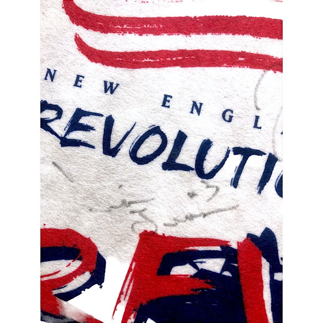Other New England Revolution 1997 Autographed Pennant Size ONE SIZE - 6 Thumbnail