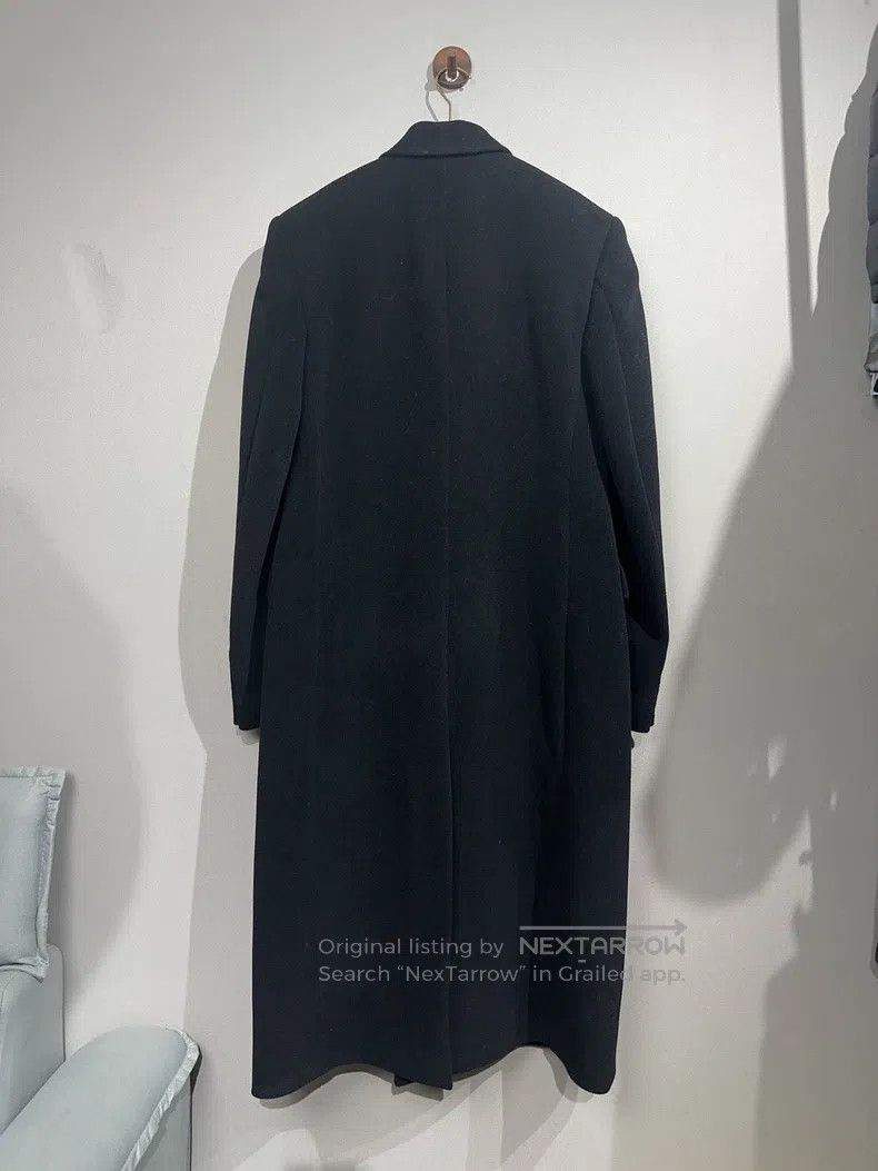 Balenciaga Balenciaga Black Cashmere Overcoat Size L / US 10 / IT 46 - 2 Thumbnail