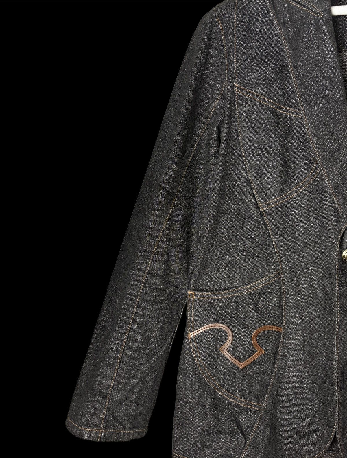Japanese Brand Obelisk Multi Pocket Denim Jacket Size US S / EU 44-46 / 1 - 9 Thumbnail
