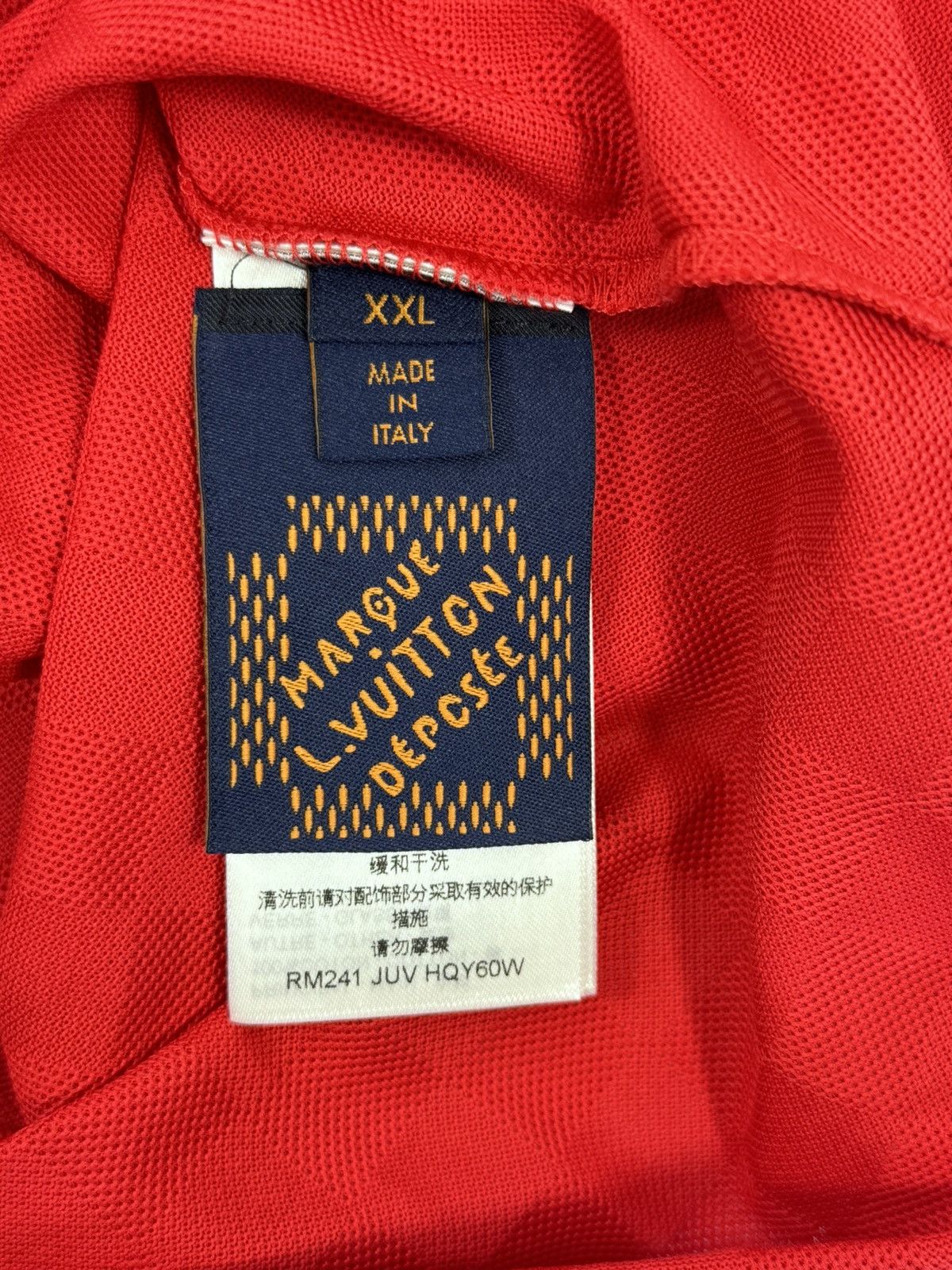 Louis Vuitton CRYSTAL PATCH LOGO T-SHIRT 1AFJEG Size US XXL / EU 58 / 5 - 8 Thumbnail