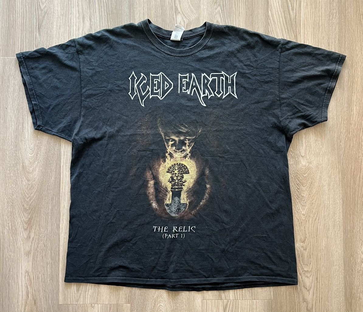 Band Tees × Vintage Vintage Iced Earth The Relic Sleeps No More T-Shirt tee Size US XXL / EU 58 / 5 - 1 Thumbnail