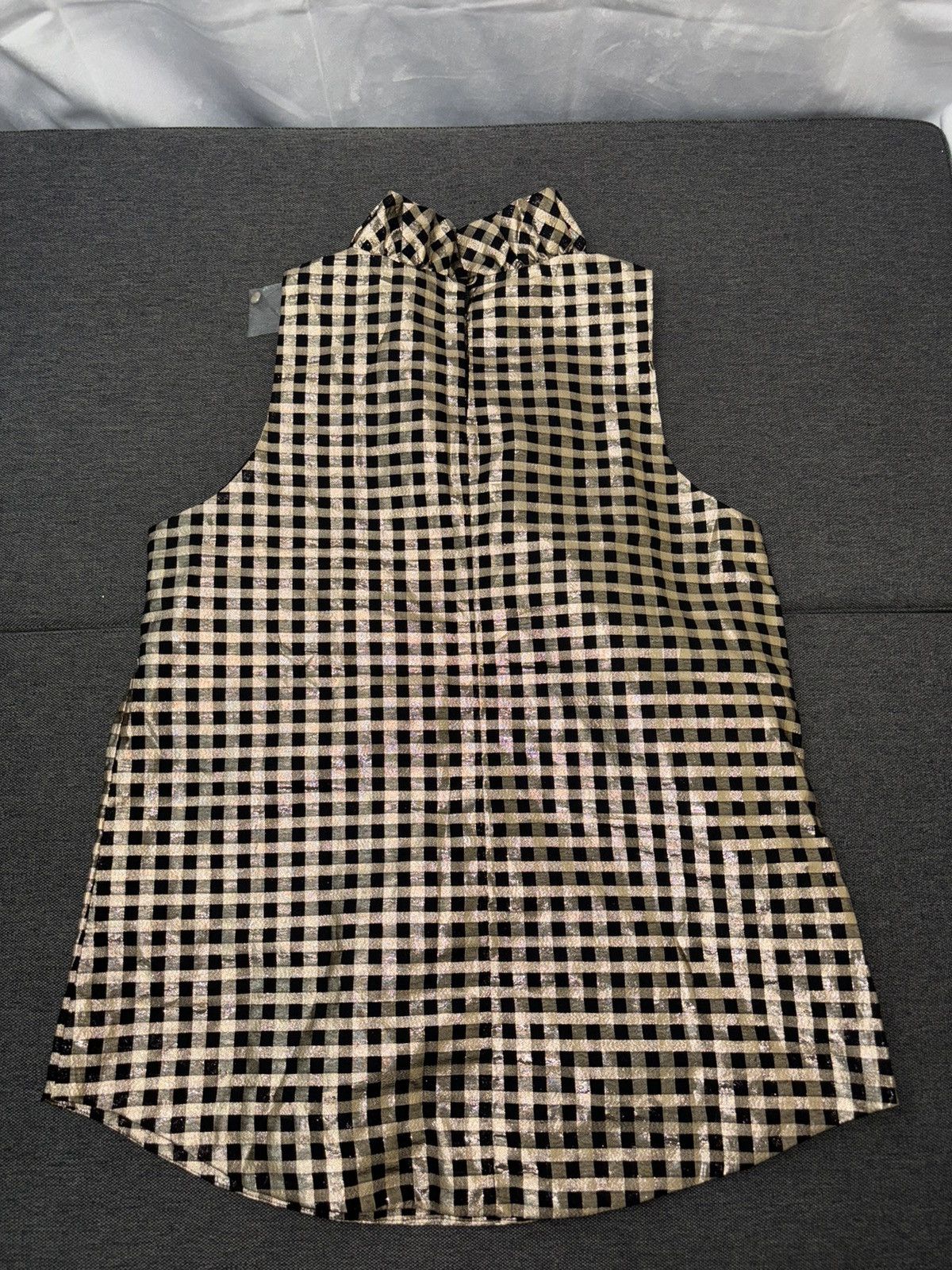 J.Crew New J. Crew Sleeveless Top Black and Gold Size XXS Size XXS / US 00 / IT 34 - 5 Thumbnail
