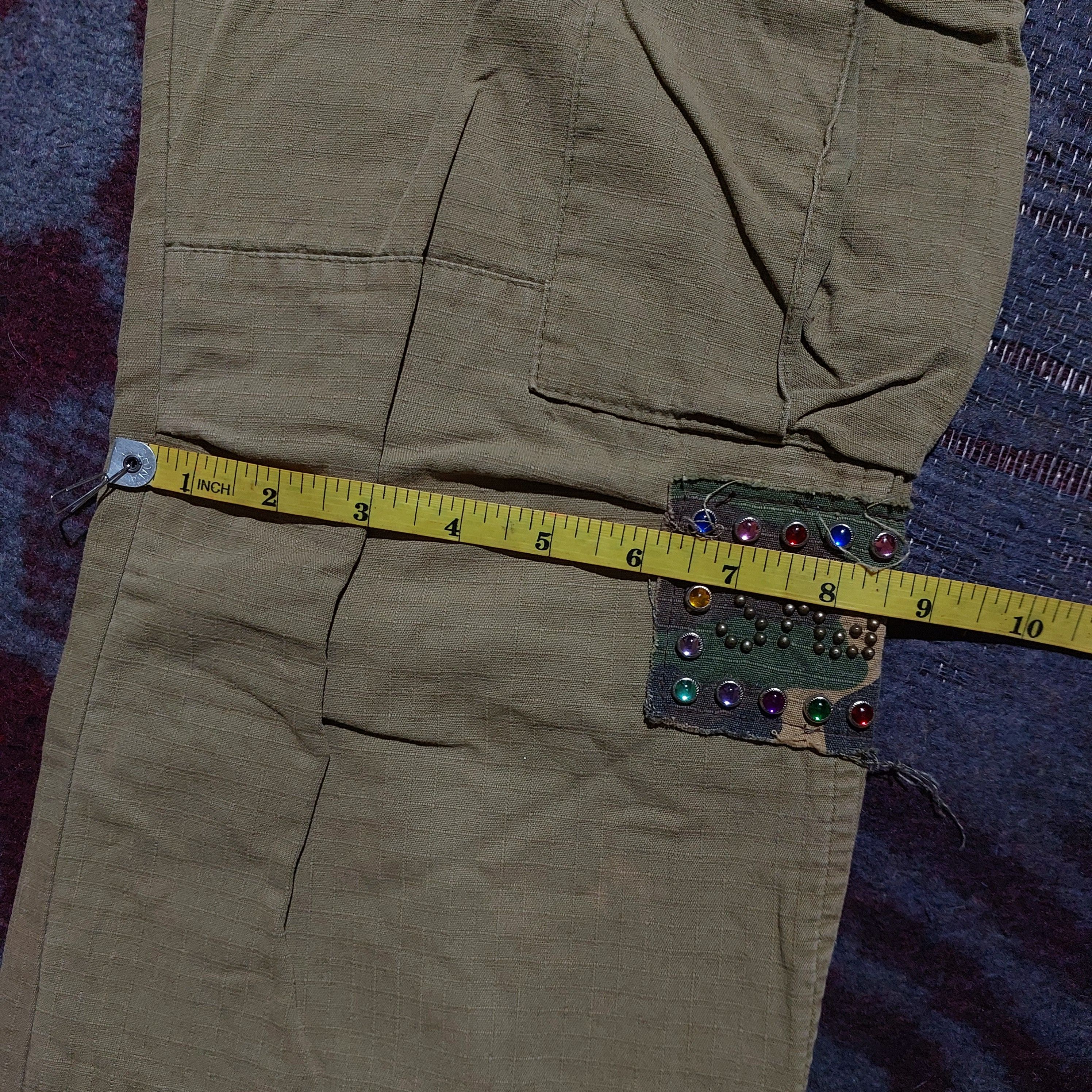 GOA Snatch Jeans #03614 Japanese cargo pants Size US 29 - 19 Thumbnail