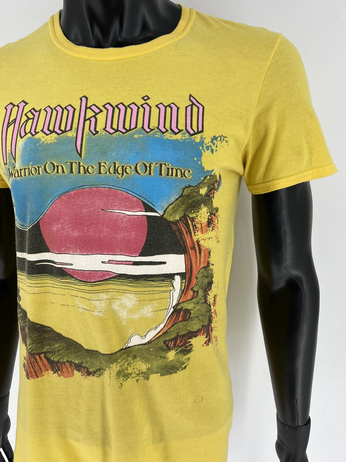 Band Tees Vintage Y2K Hawkwind Warrior ON The Edge Of TIME T-shirt Size US M / EU 48-50 / 2 - 8 Thumbnail