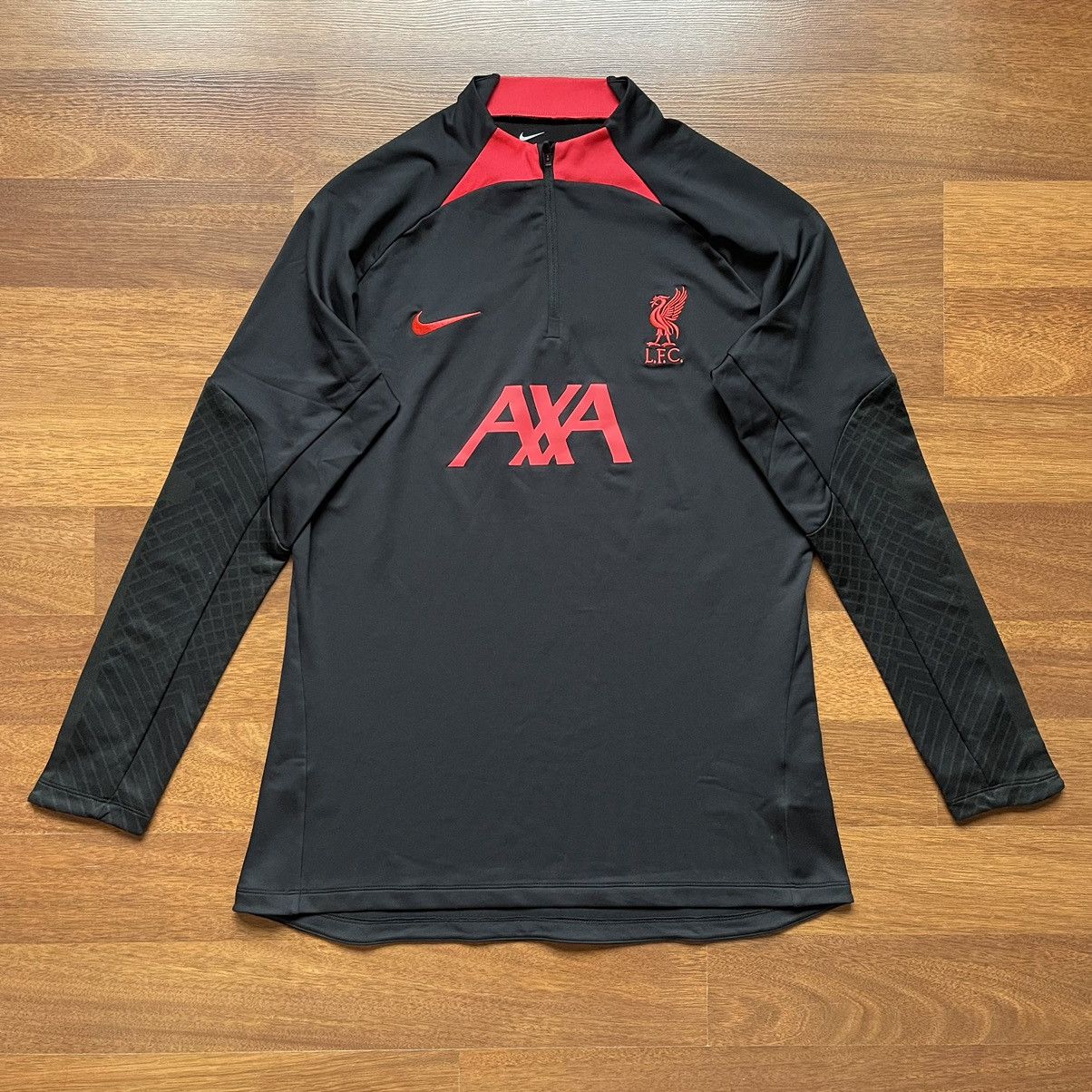 Nike LIVERPOOL NIKE 2022/2023 FOOTBALL SOCCER TRAINING TRACK TOP Size US L / EU 52-54 / 3 - 1 Thumbnail