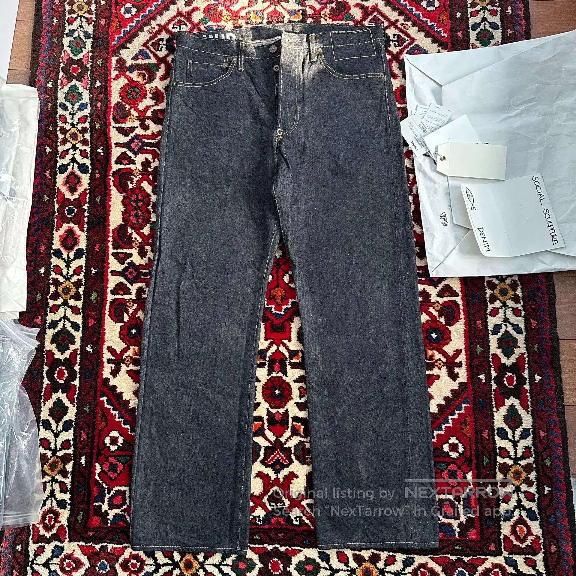 Visvim visvim 23AW Mud Dyed Denim Pants. Size US 34 / EU 50 - 1 Thumbnail