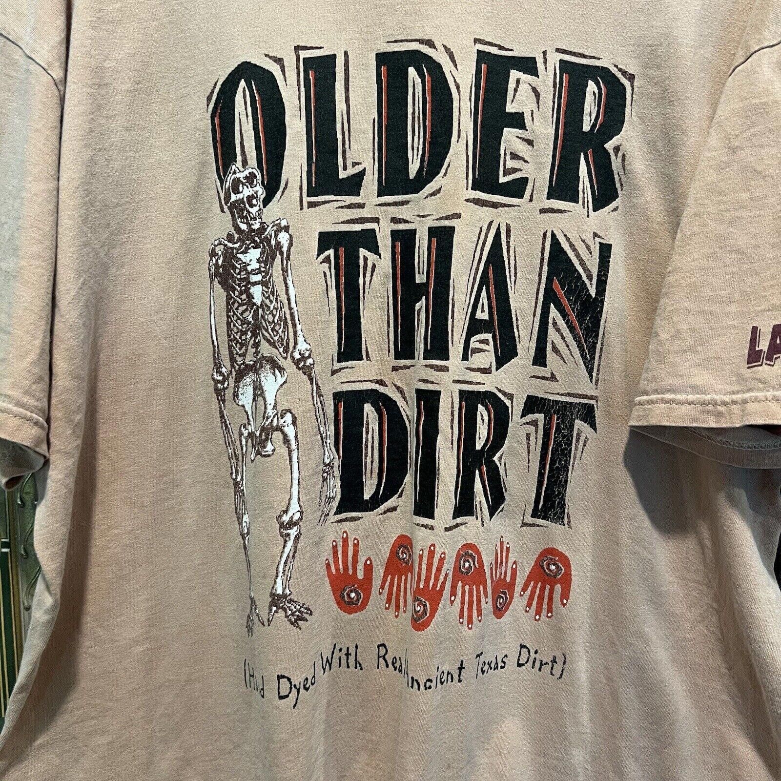 Designer Vintage 90’s Older Than Dirt Texas Skeleton Shirt Size XL Size US XL / EU 56 / 4 - 2 Thumbnail
