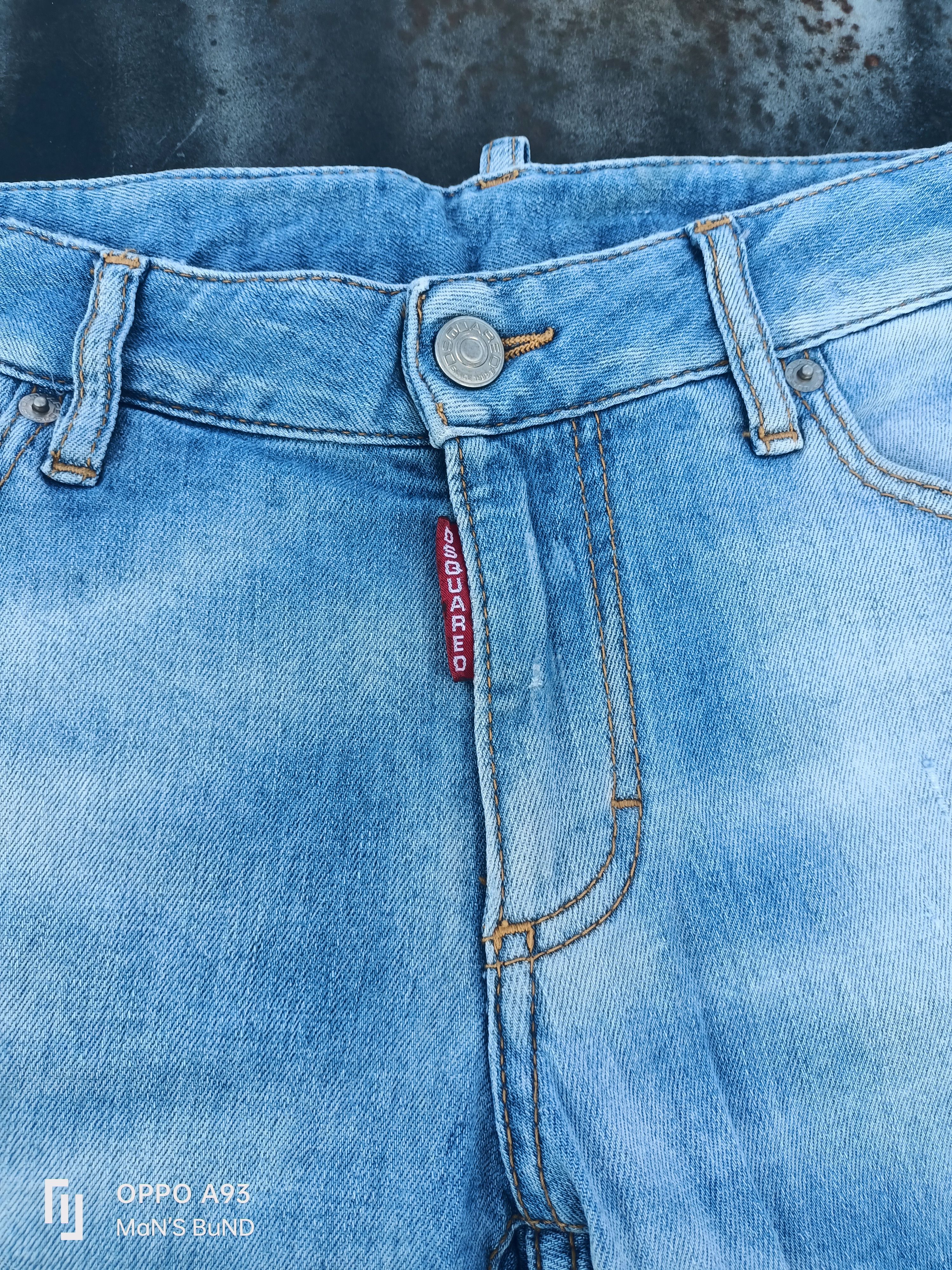 Dsquared2 Distressed DSQUARED2 JEANS Size 38" / US 16 / IT 52 - 7 Thumbnail