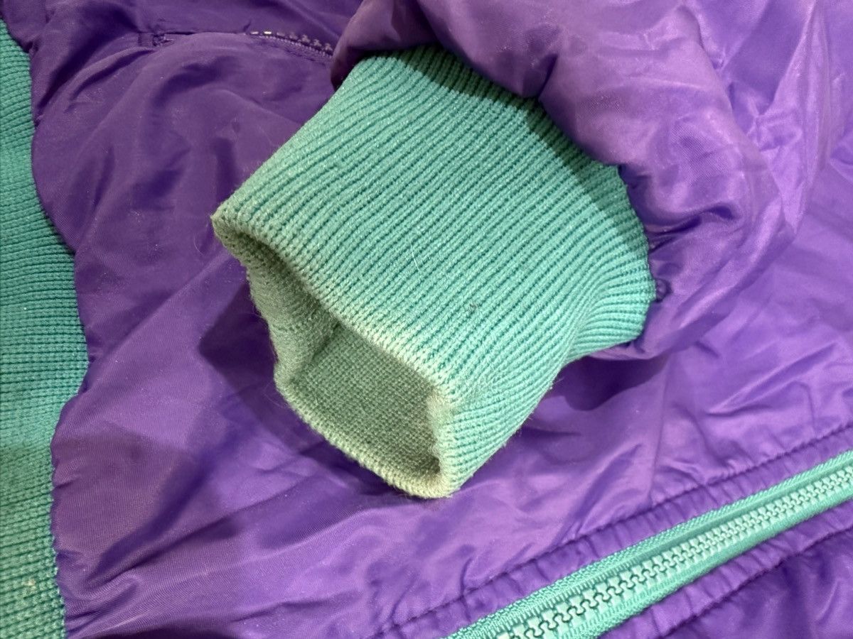 Columbia Vintage Columbia 90s Reversible Bomber Jacket Purple/Teal M Size M / US 6-8 / IT 42-44 - 14 Thumbnail