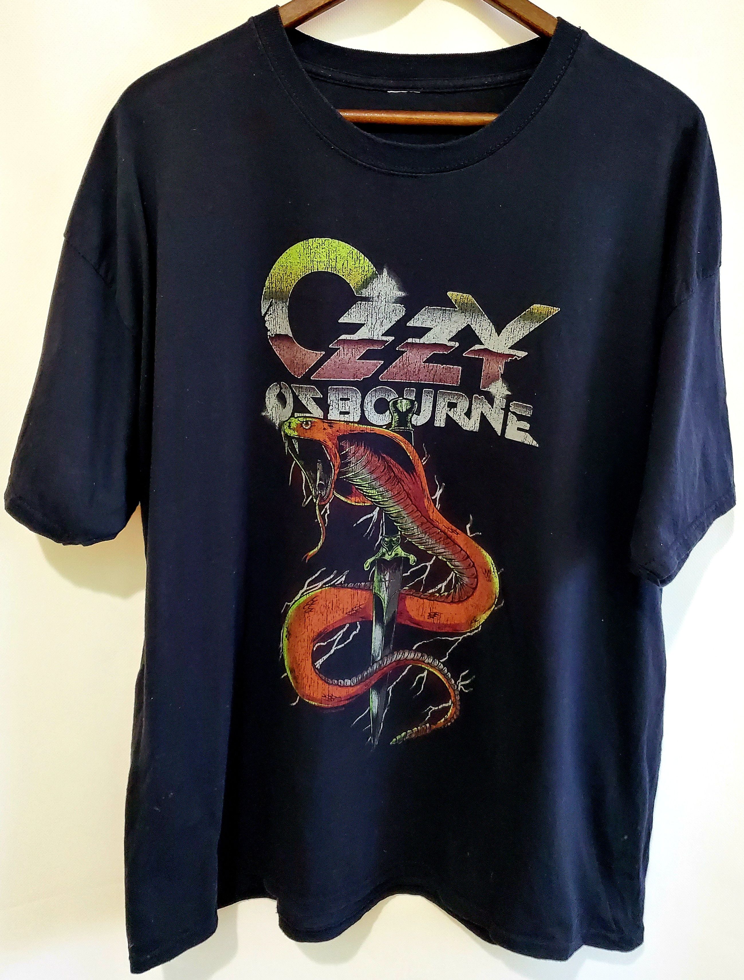 Band Tees × Vintage Vintage Ozzy Osbourne T-Shirt Y2K Rock Rare Size XXl Size US XXL / EU 58 / 5 - 1 Thumbnail