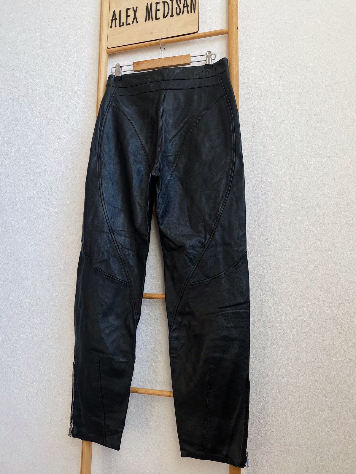 Mugler Mugler x H&M Leather Pants Size US 32 / EU 48 - 13 Thumbnail