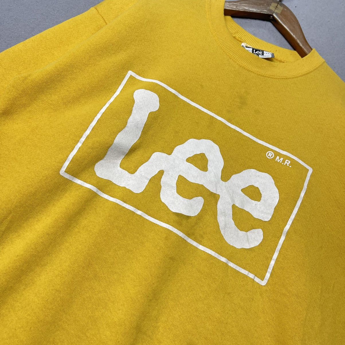 Lee Vintage Lee Big Logo Sweatshirt USA Made Size US M / EU 48-50 / 2 - 6 Thumbnail