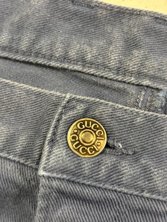 Gucci SS2009 Gucci Navy Slim Denim Jeans Size US 32 / EU 48 - 9 Thumbnail