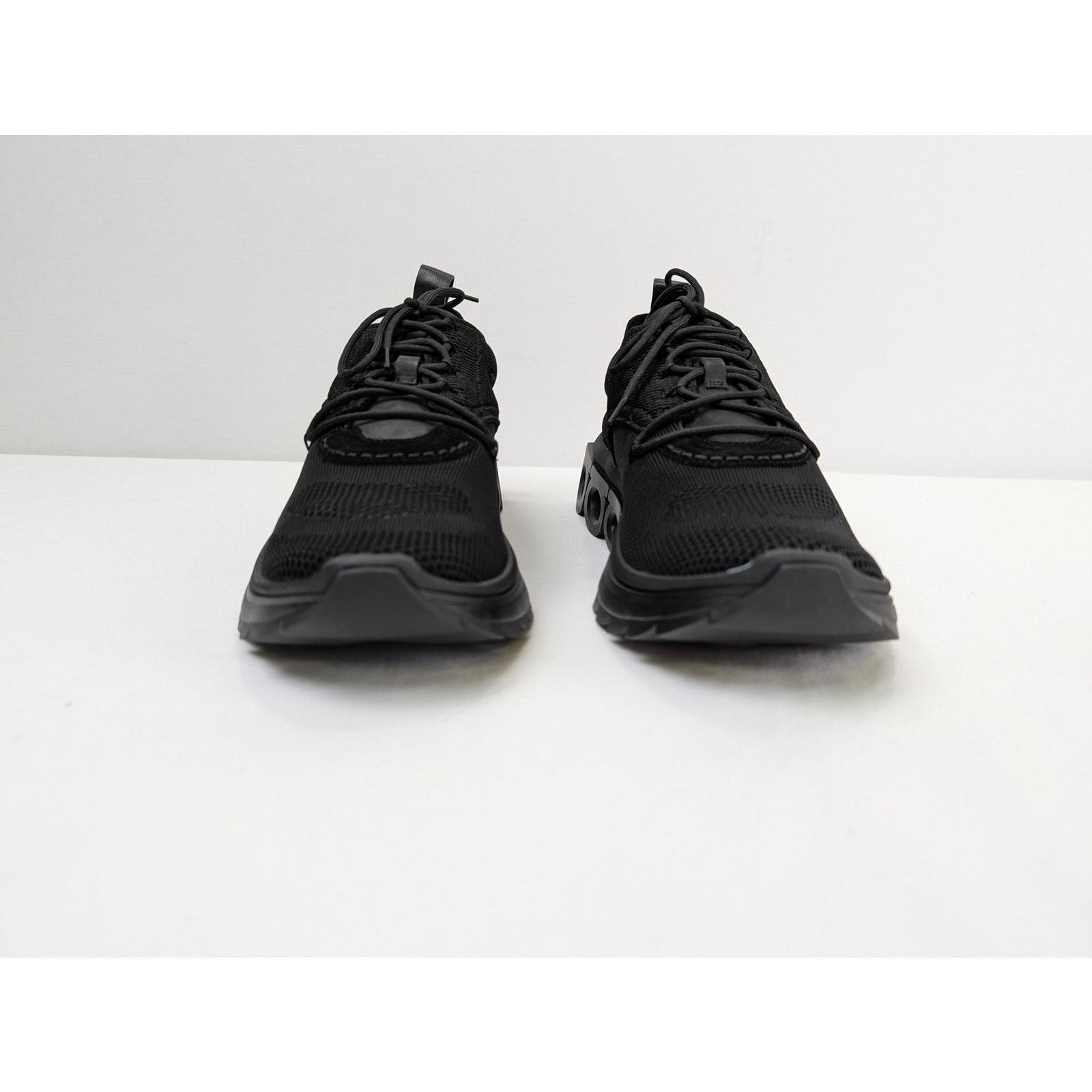 Salvatore Ferragamo o1rshd1 Nima Knit Men Shoes Fashion Sneaker in Black Size US 11 / EU 44 - 9 Thumbnail