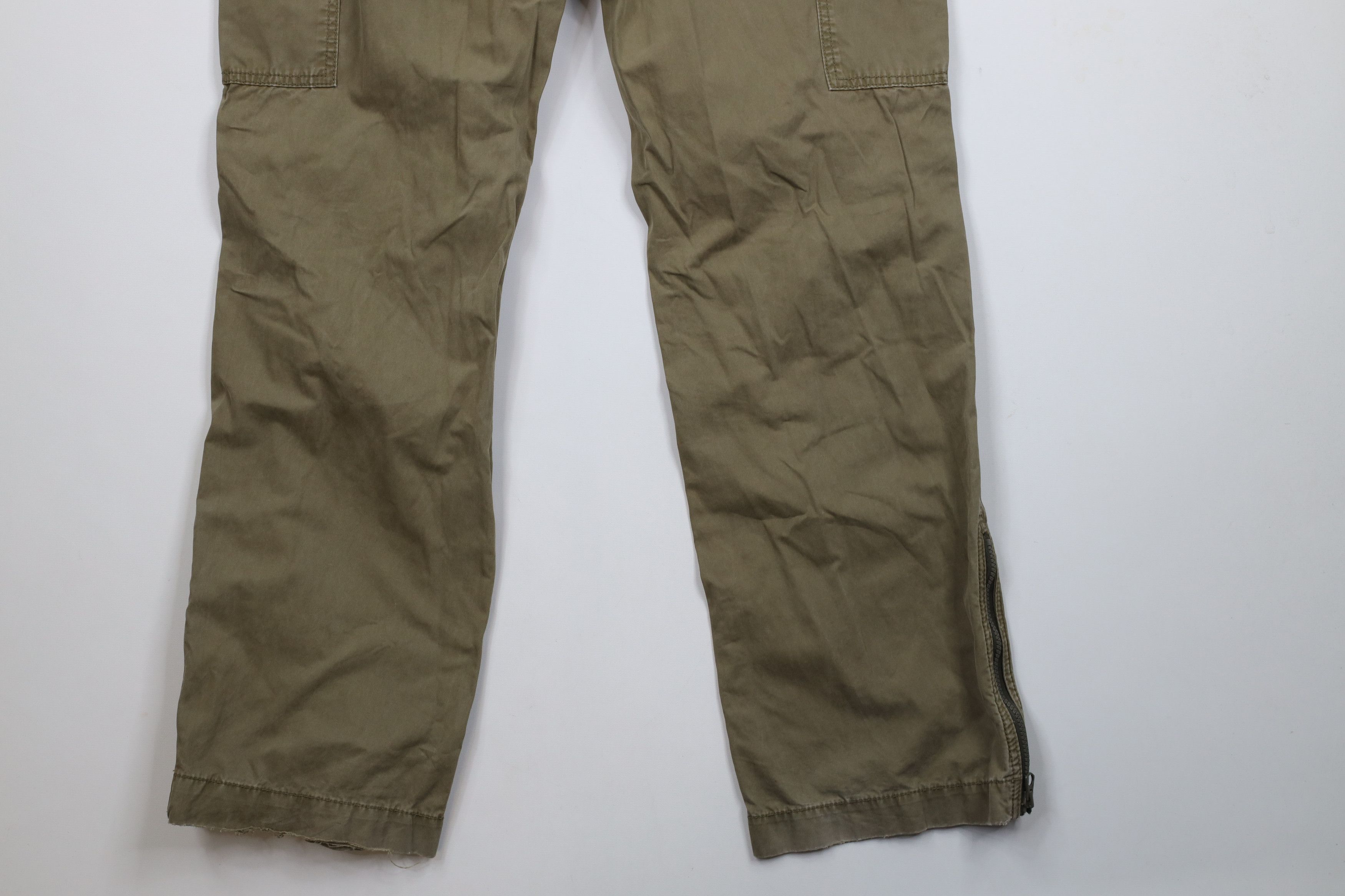 Express × Vintage Vintage Y2K Express X2 Military Baggy Wide Leg Cargo Pants Size US 36 / EU 52 - 12 Thumbnail