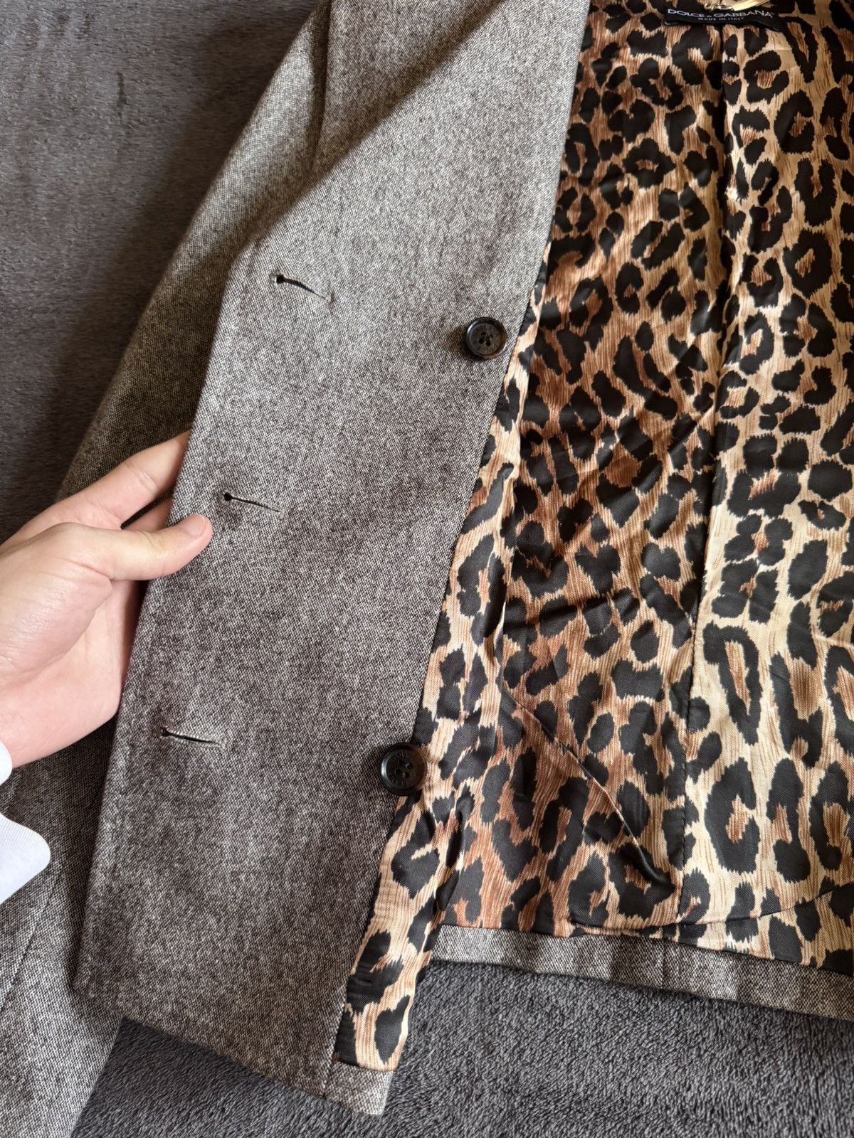 Dolce & Gabbana × Vintage Dolce Gabbana vintage double-breasted wool woman's blazer Size S / US 4 / IT 40 - 10 Thumbnail