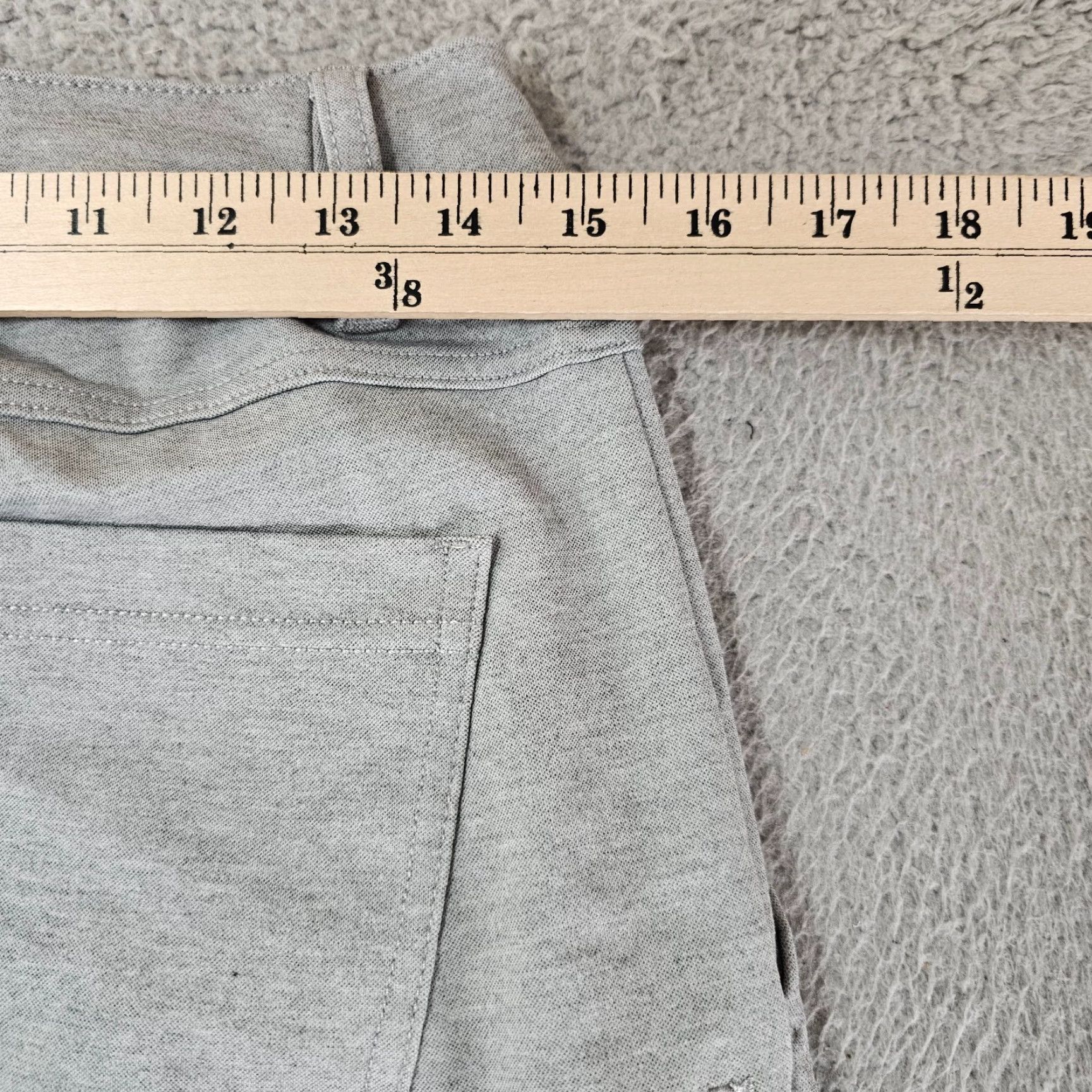Vintage BYLT Slim Chino Pant Mens 31 Light Gray Stretch 2.0 Performance Casual Pants Size US 31 - 7 Thumbnail