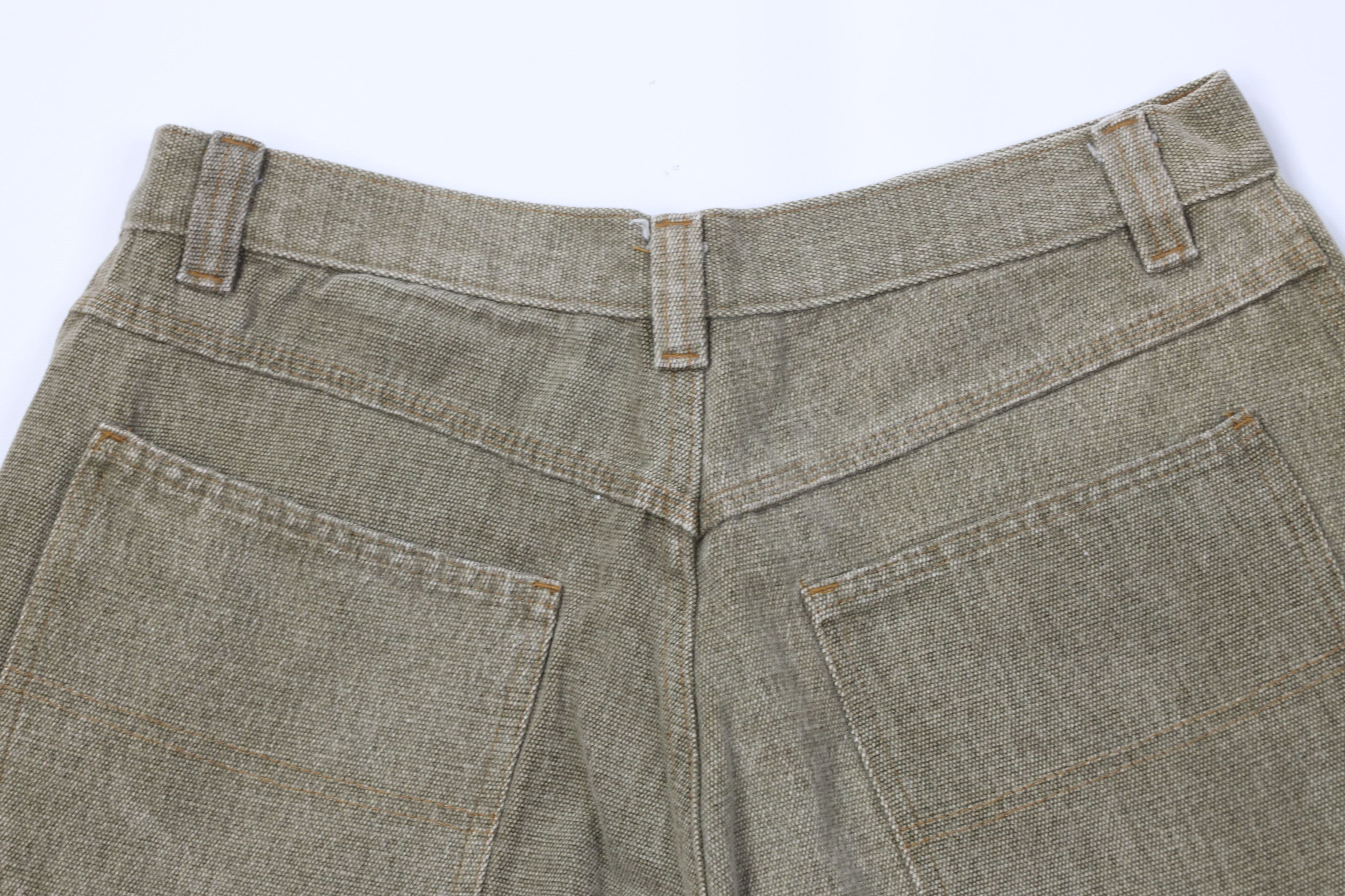 Vintage Vintage 90s Streetwear Heavyweight Relaxed Dungaree Shorts Size US 32 / EU 48 - 8 Thumbnail