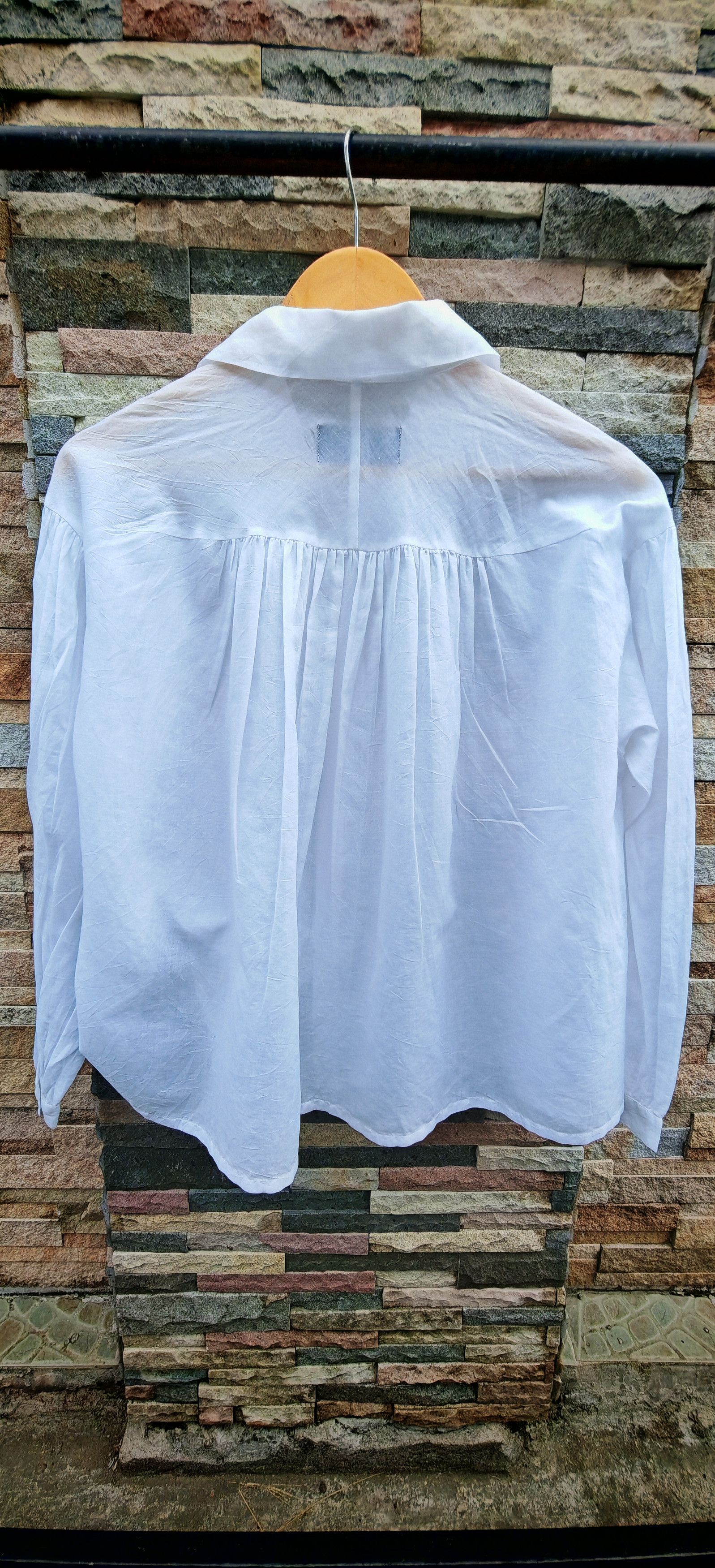 Comme des Garcons Tricot Comme des Garcons oversize white shirt Size S / US 4 / IT 40 - 9 Thumbnail