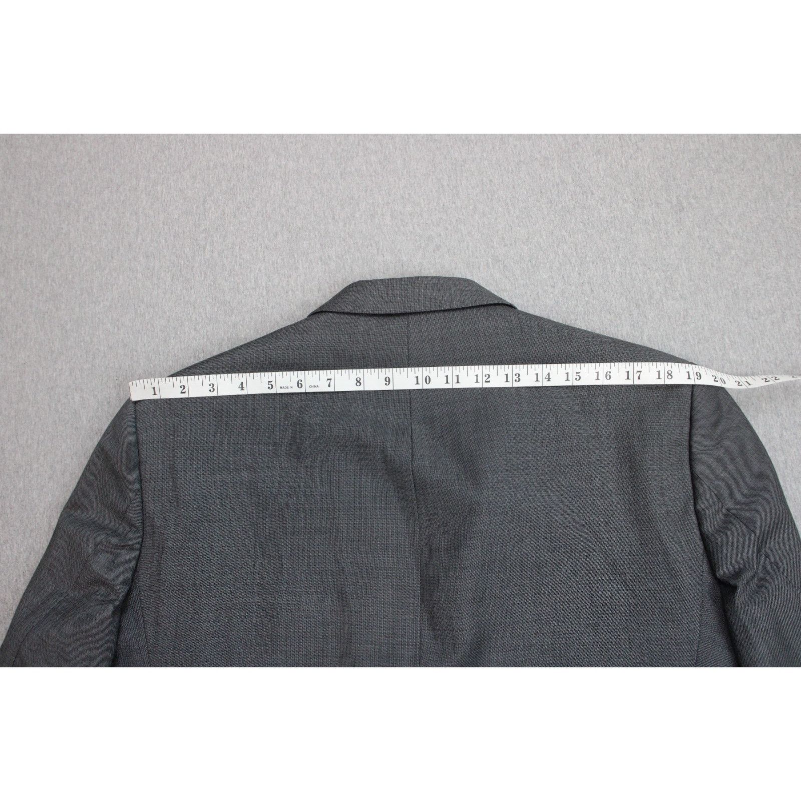 Calvin Klein Calvin Klein Suit Mens 42R Gray 100% Wool 2 Piece Set Size 42R - 11 Thumbnail