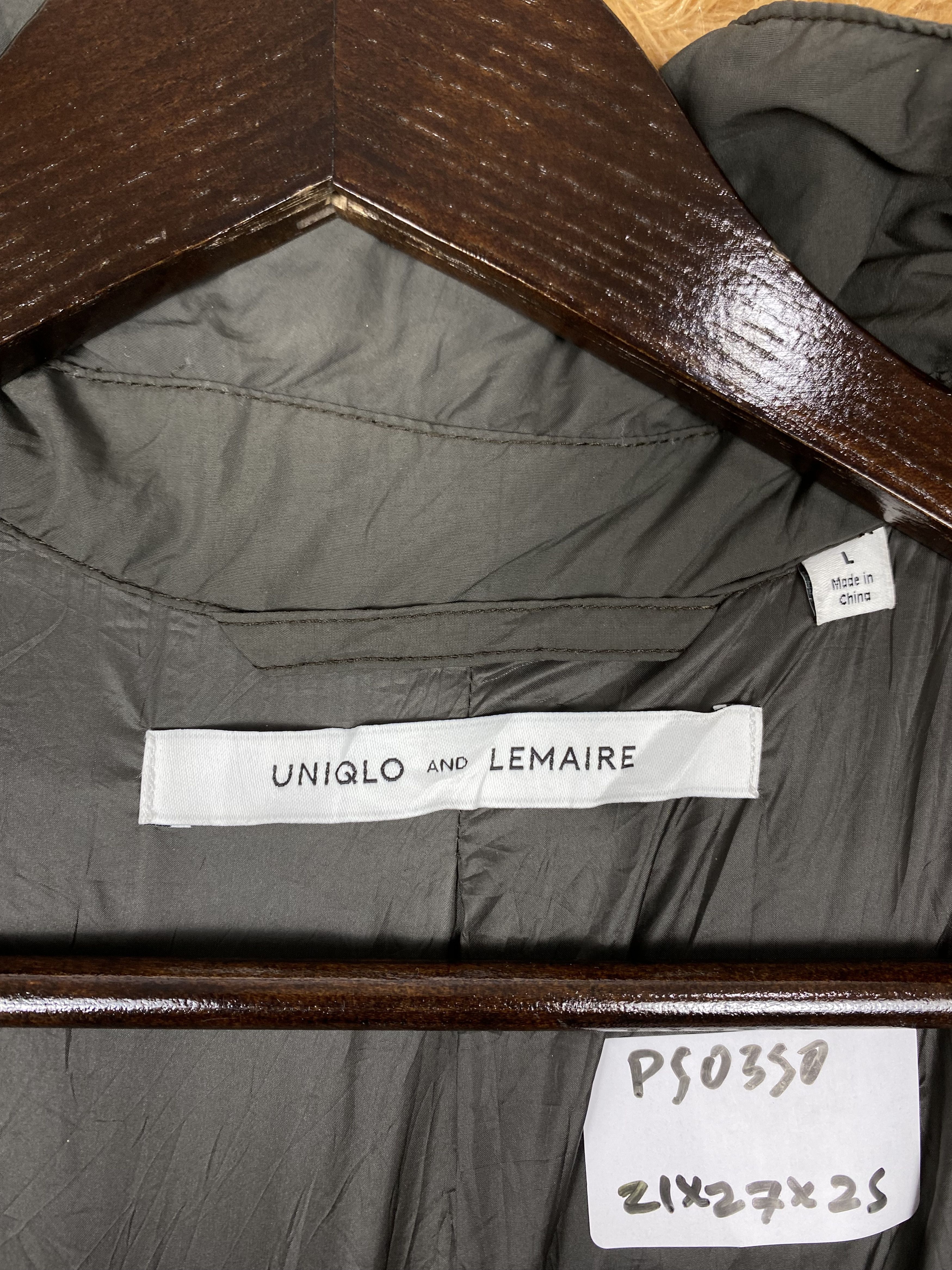 Lemaire × Uniqlo Vintage Uniqlo X Lemaire Jacket PS0350 Size US L / EU 52-54 / 3 - 9 Thumbnail