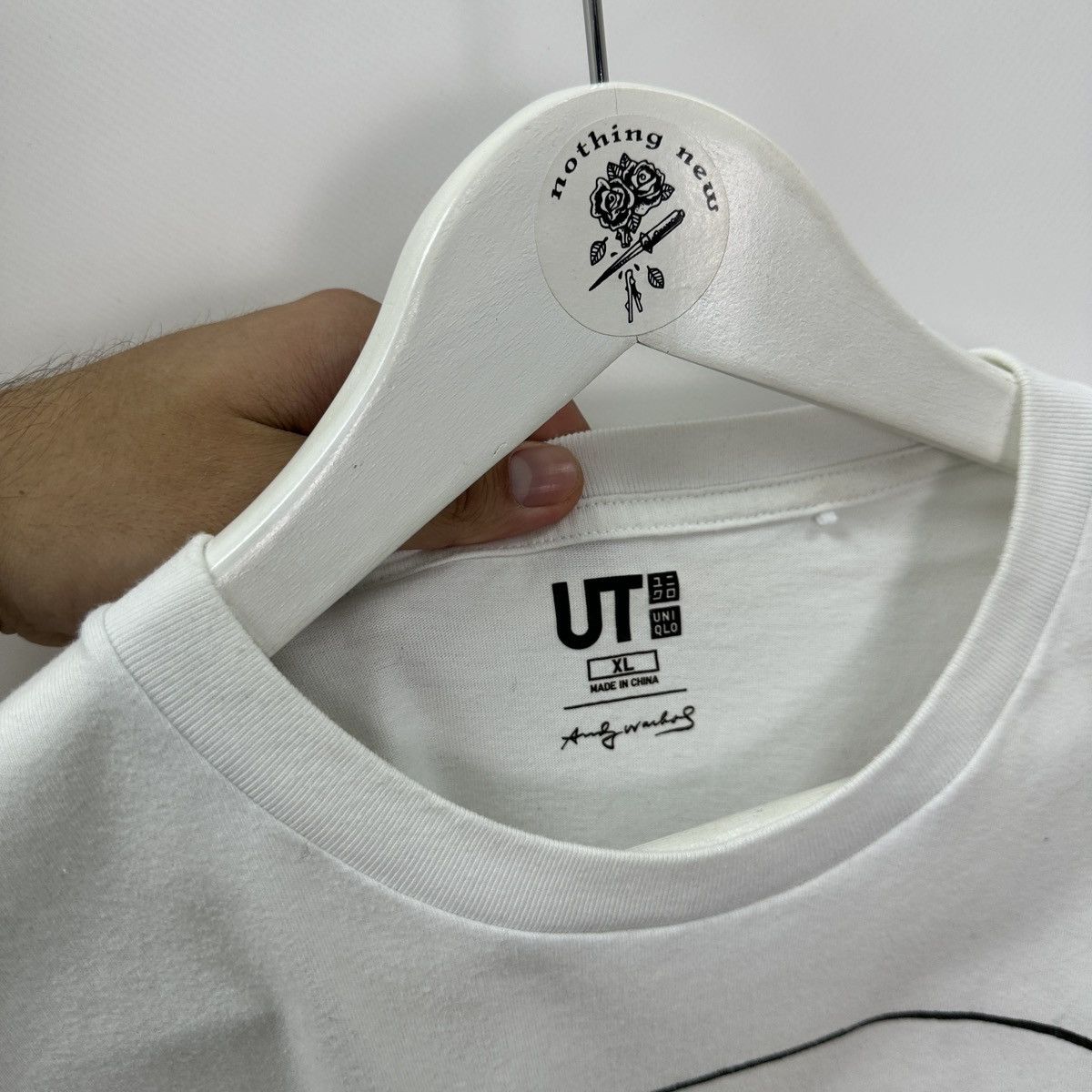 Uniqlo Vintage 00s Uniqlo x Andy Warhol Tap-Dancer Painter tee y2k Size US XL / EU 56 / 4 - 6 Thumbnail