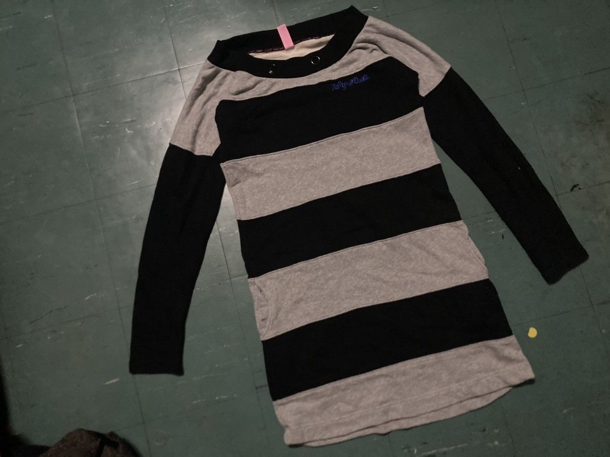 image of Band Tees Vintage Dresses New York Dolls Band in Black Gray, Women's (Size Medium)