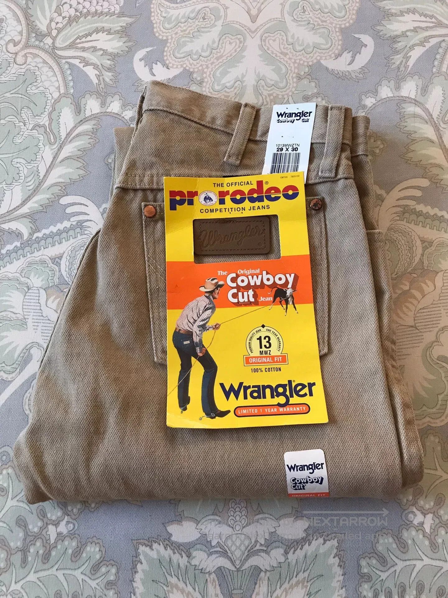 Wrangler Wrangler 13MWZTN Jeans W29L30. Size US 29 - 1 Thumbnail