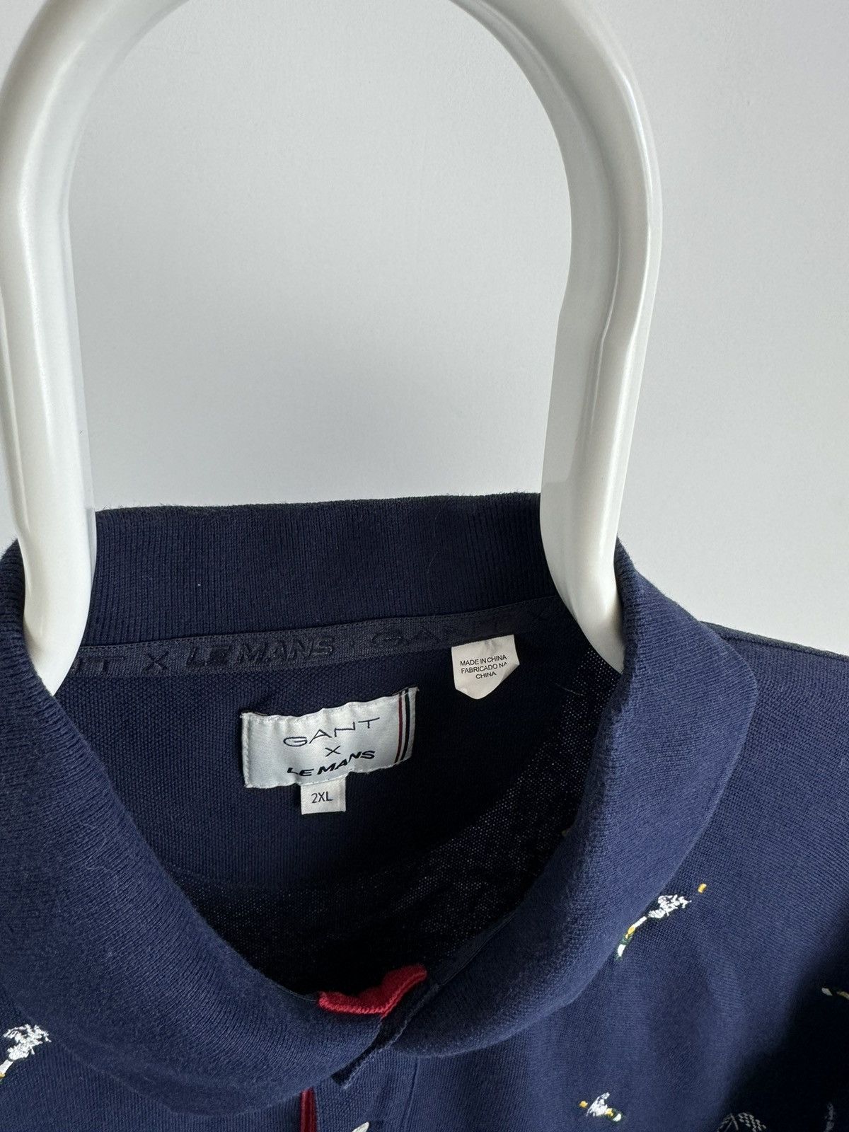Gant Gant x Le Mans Monogram Polo Size US XXL / EU 58 / 5 - 3 Thumbnail