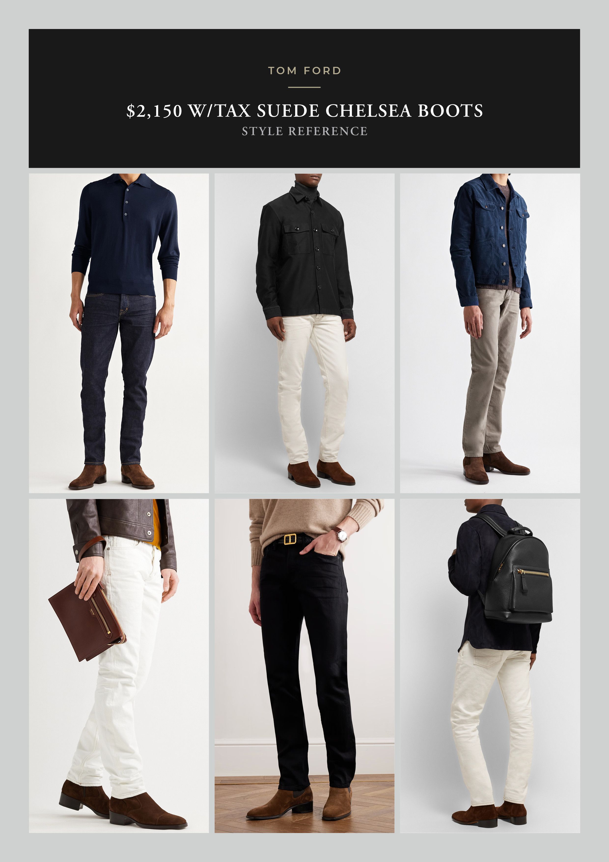 Tom Ford Best Dressed $2,150 w/Tax TOM FORD Suede Boots Size US 10.5 / EU 43-44 - 10 Thumbnail