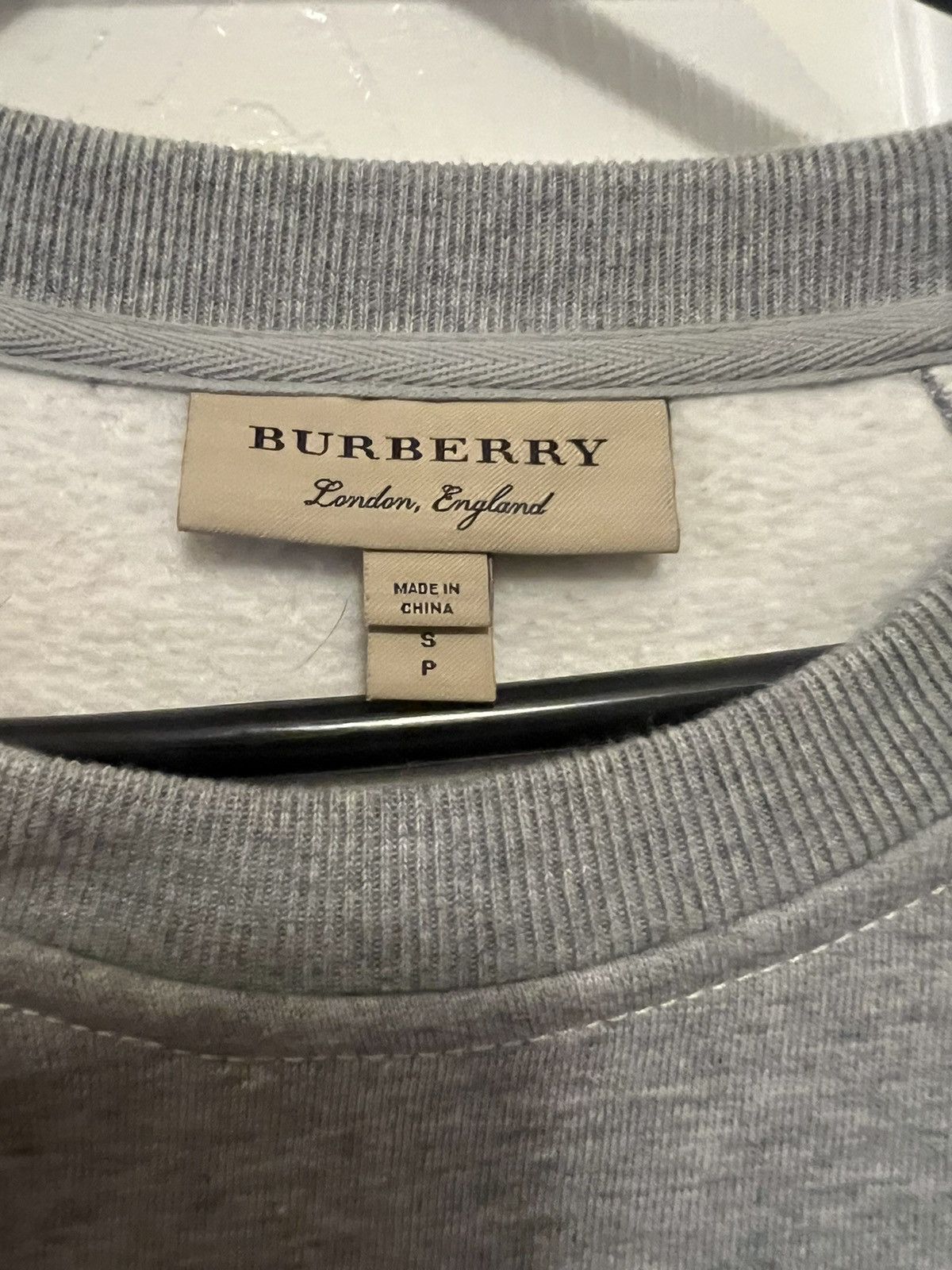 Burberry Burberry Round-neck Sweatshirt Grey Size US S / EU 44-46 / 1 - 3 Thumbnail