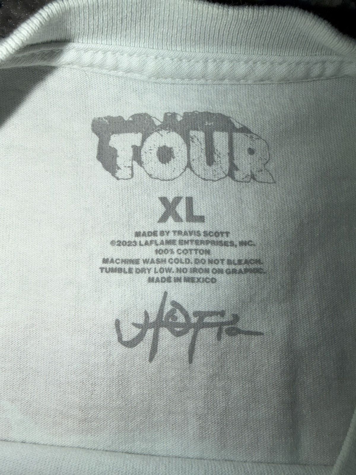 Travis Scott Travis Scott Utopia Tour Tee Size US XL / EU 56 / 4 - 3 Thumbnail