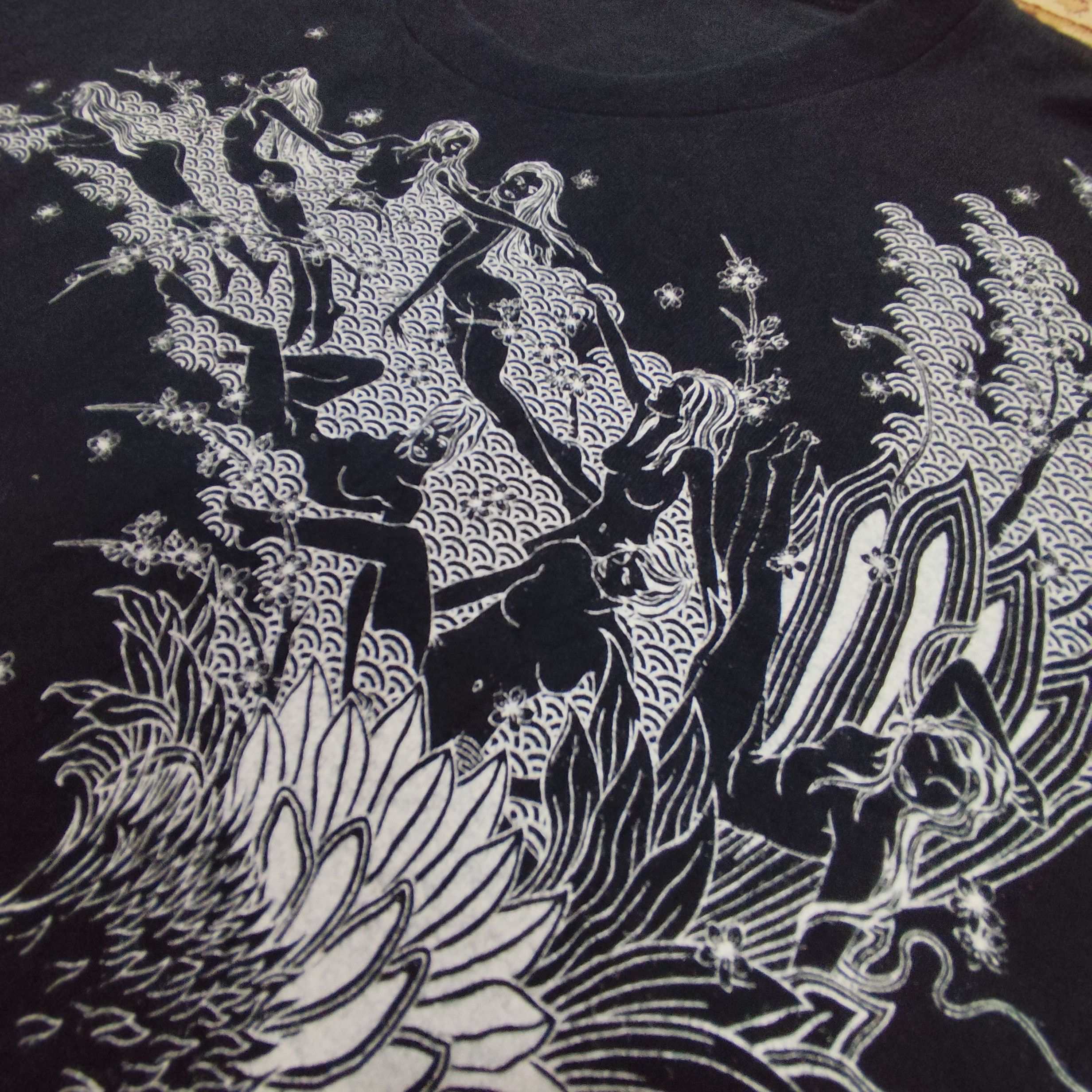 Japanese Brand 🇯🇵VISIBLE ELEPHANT 47 JAPANESE ARTISTIC TEE MADE IN JAPAN Size US L / EU 52-54 / 3 - 7 Thumbnail