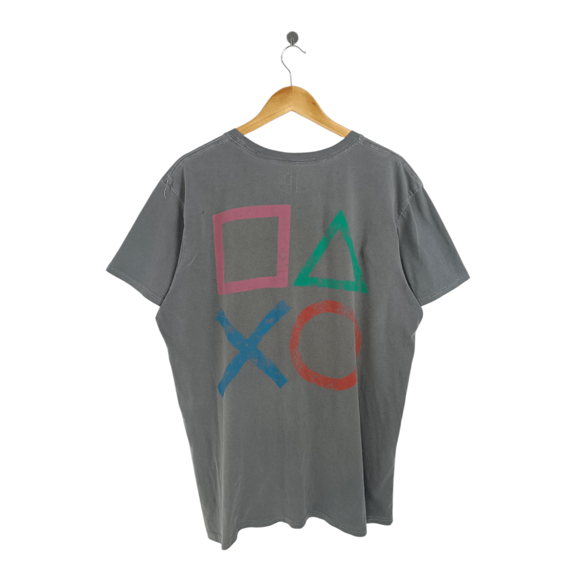 Playstation VINTAGE PLAYSTATION FADED GAMING PS4 PS5 LOGO TEE Size US XL / EU 56 / 4 - 3 Thumbnail
